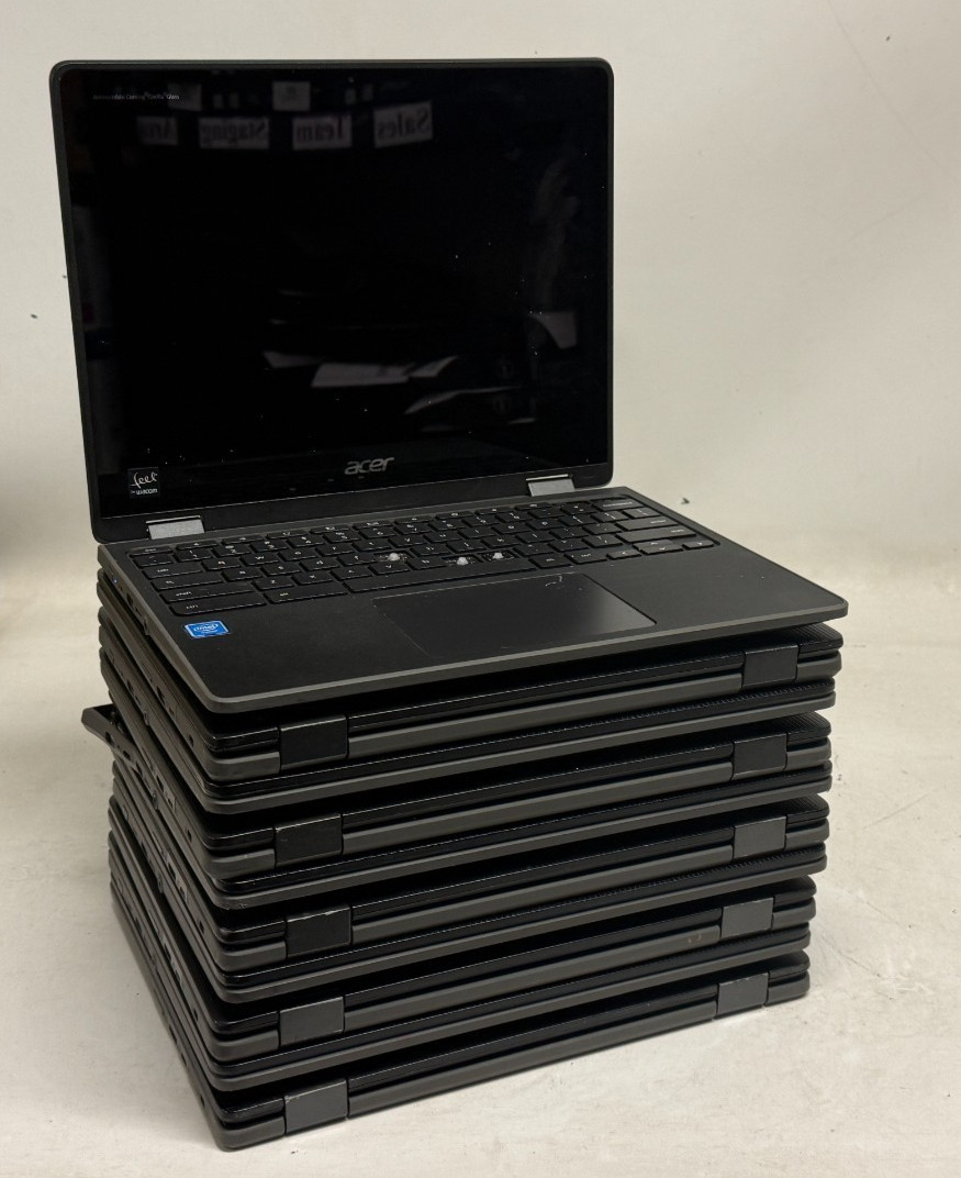 Acer Chromebook R851TN 12″ (N4120 – 4GB RAM – 32GB Storage) – Lot of 10