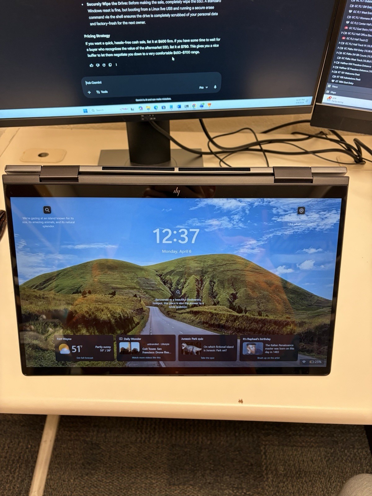 HP Envy x360 2-in-1 Intel Core i7 15″ Touchscreen Convertible Laptop Windows 11