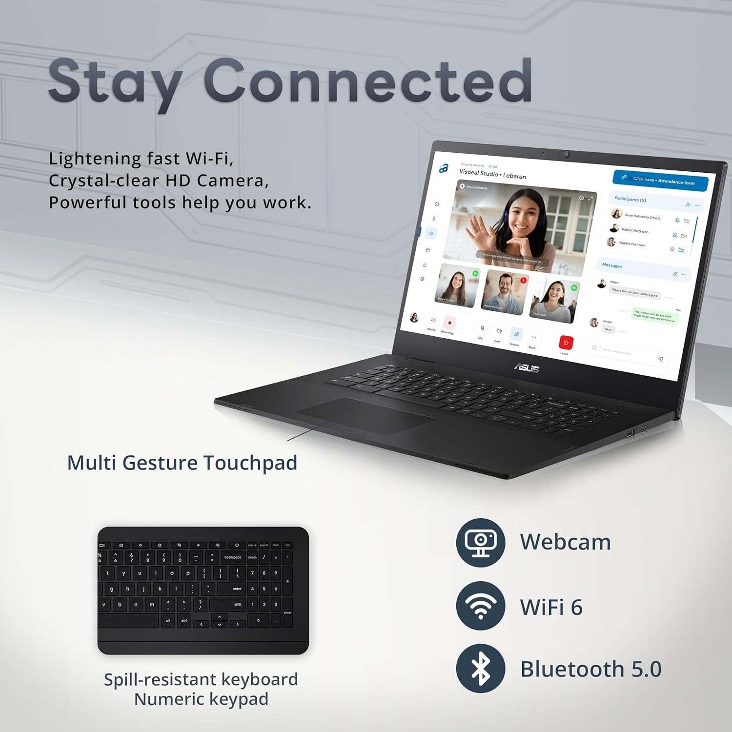 Chromebook CX1700 17.3″ FHD Laptop, Intel Celeron