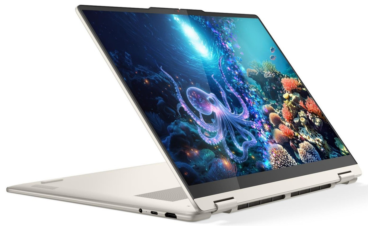 Lenovo Yoga 7 2-in-1 16″ 2K Touch Ryzen AI 5 340 16GB 1TB SSD FPReader Yoga Pen