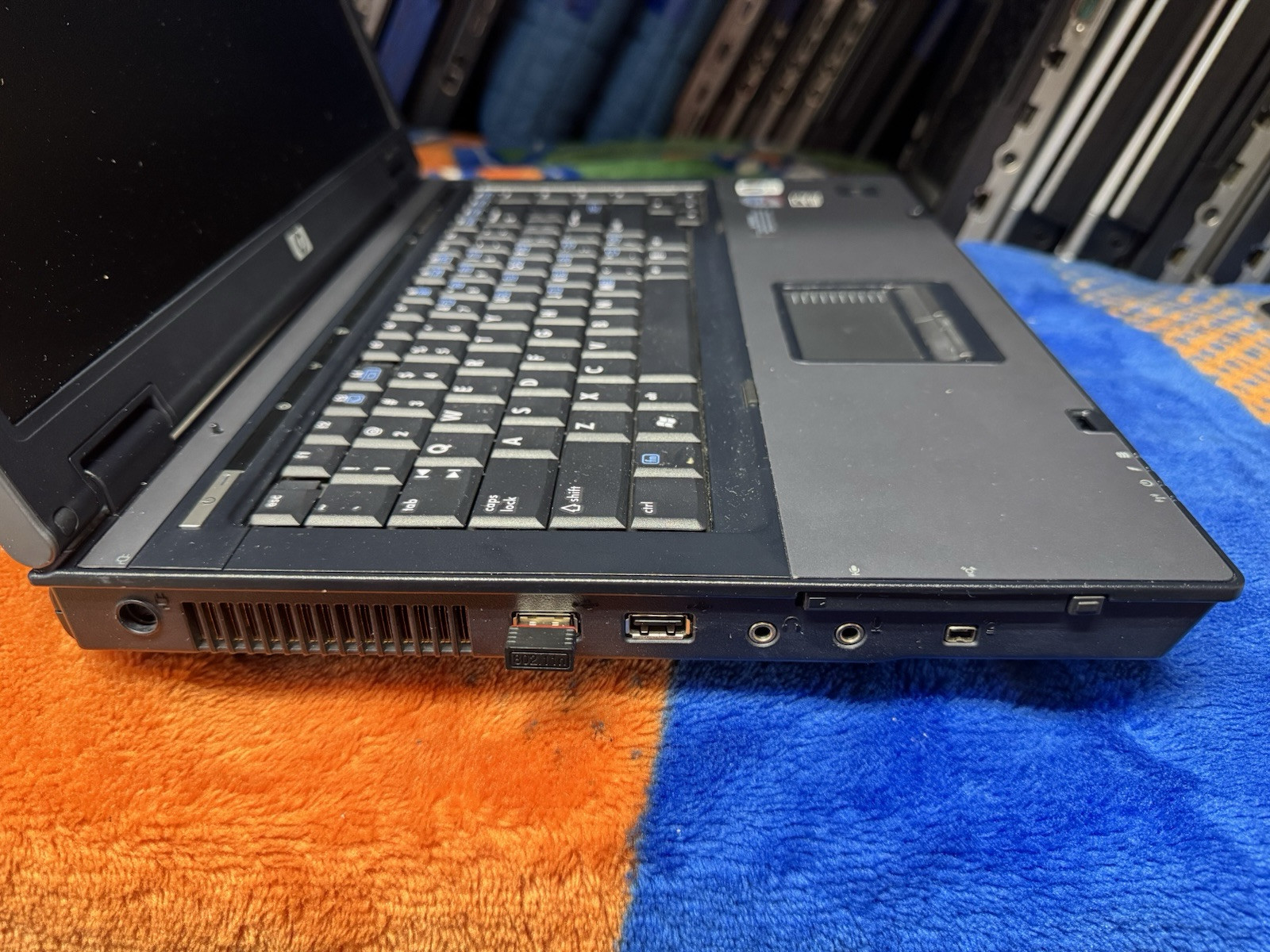 HP 6710b 15.4”, Win10pro, Intel C2D 2.20, 150 GB, 2.5 GB, DVD-RW, Wifi, #005