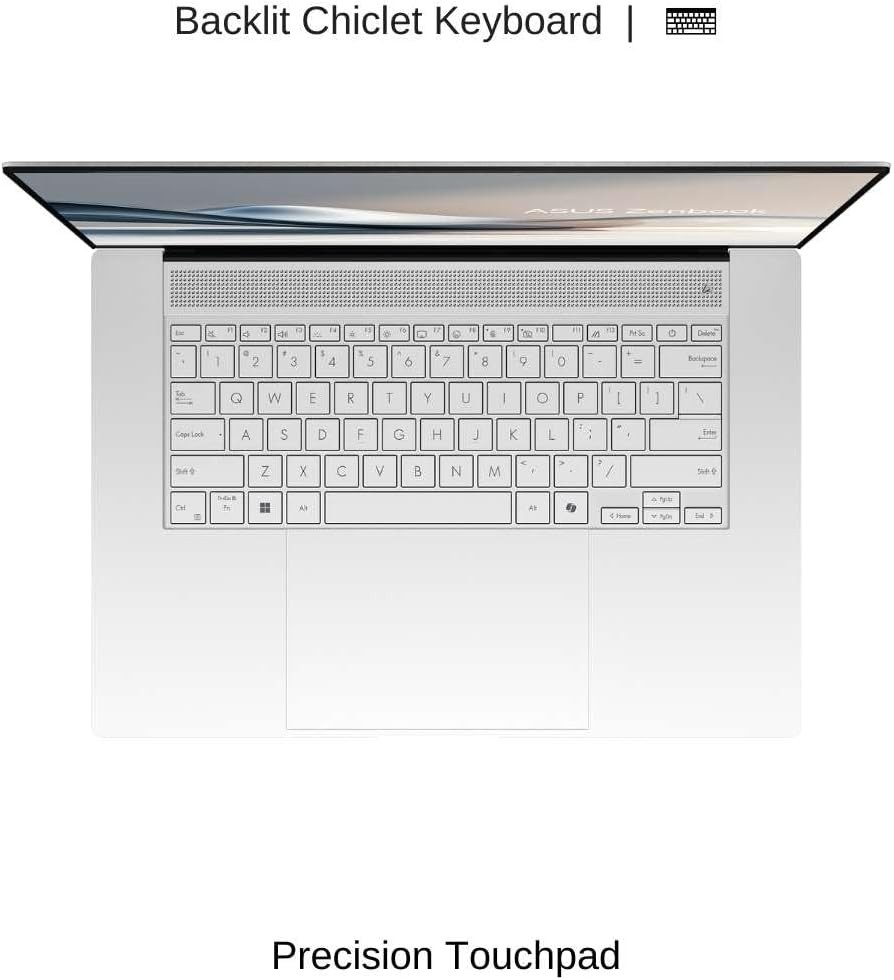 ASUS Zenbook S 16 16” 3K OLED Touchscreen 120Hz AMD Ryzen AI 9 365 24GB 1TB W11H