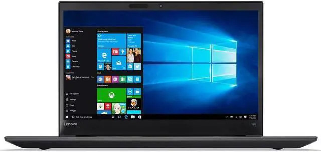 LENOVO THINKPAD T570 CORE i5-7300U 8GB RAM 256GB SSD M.2 PCIe SSD 15.6 in WIN