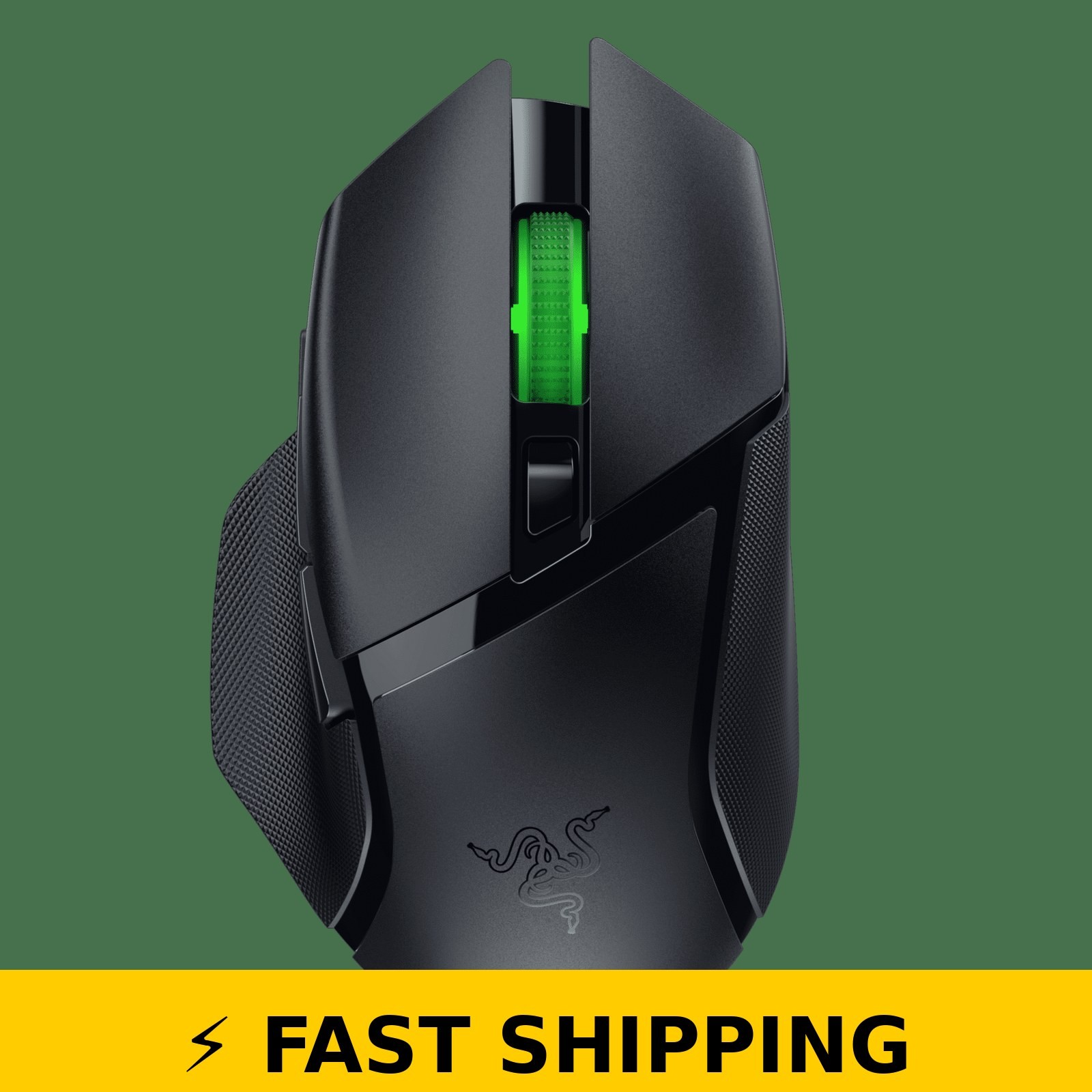 Razer Basilisk V3 X Wireless Gaming Mouse – RGB Chroma, Black