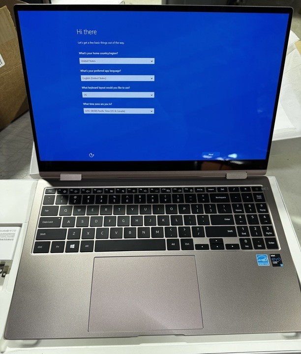 Open BOX-Samsung Galaxy Book Pro 360 15.6″ i7-1165G7 16GB 1TB SSD FHD Touch Pink