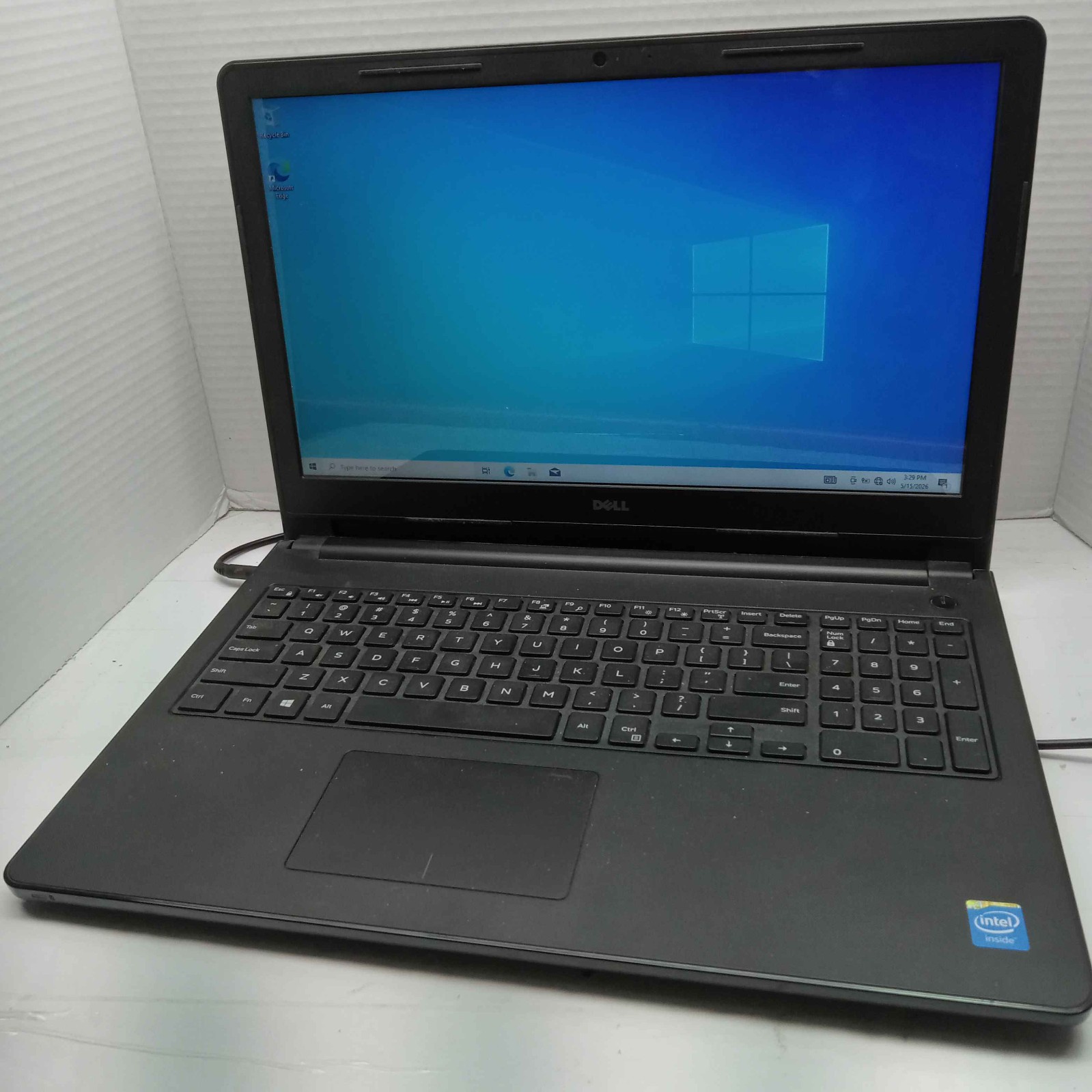 Dell Inspiron 3551 Windows 10 Laptop Celeron N2840 4GB RAM 500GB HDD No Batt ^