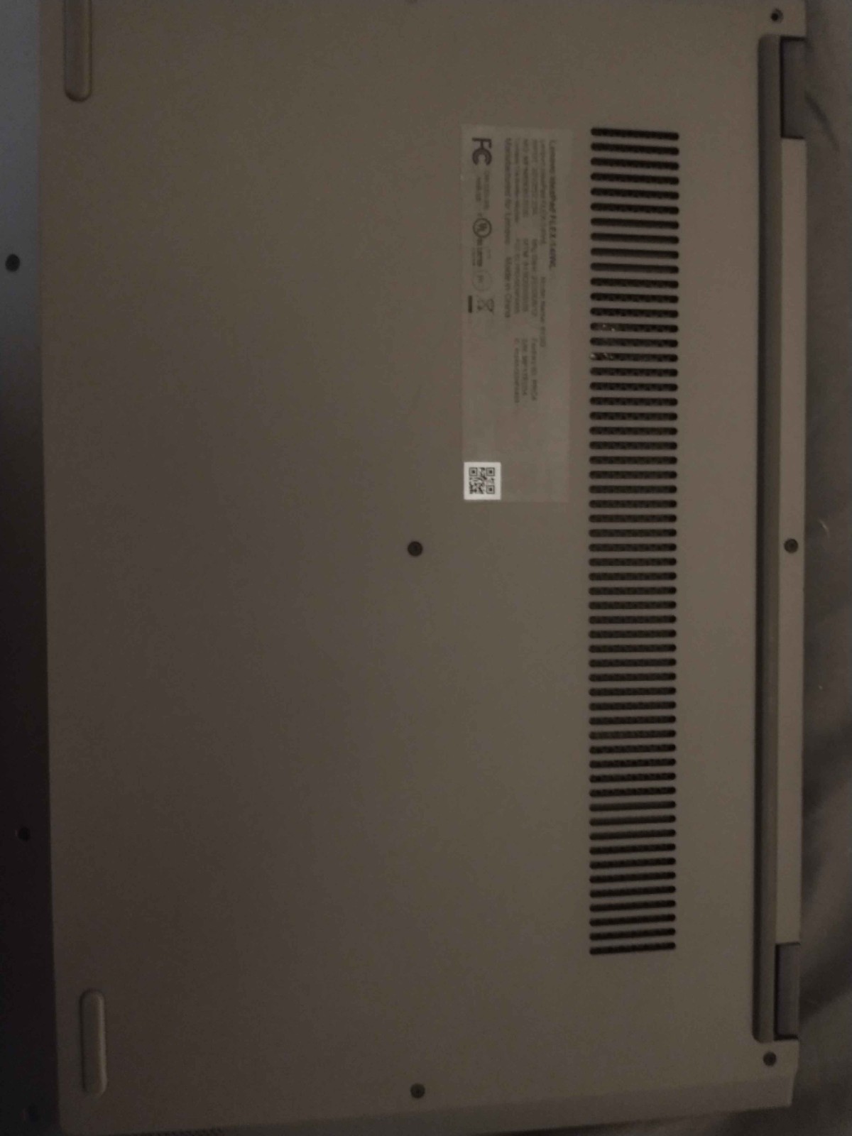 Lenovo Ideapad FLEX-14IWL Model name 81SQ