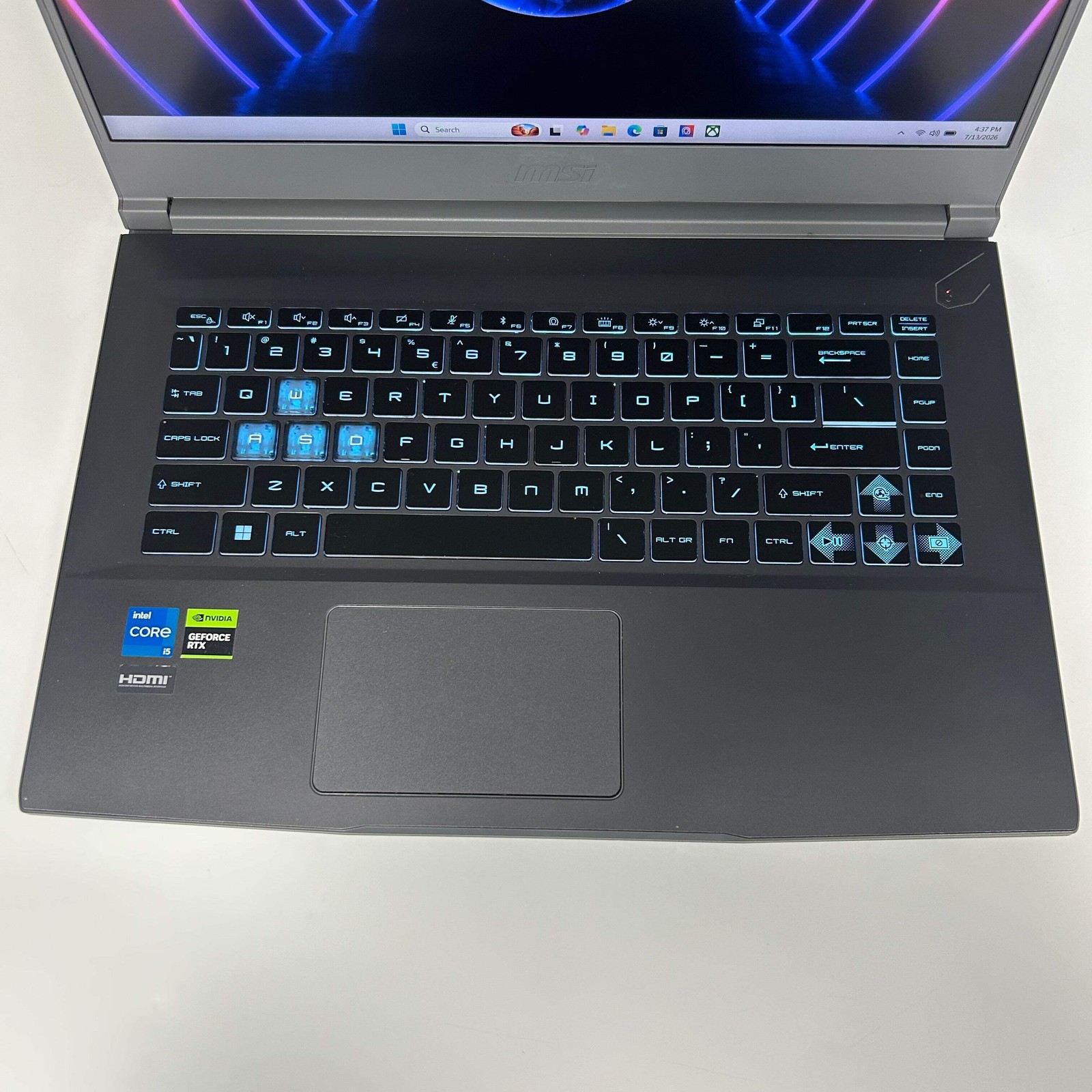 MSI Thin 15 B13VE 15-inch Laptop Core i5 13th Gen RTX 4050 16GB RAM 500GB SSD