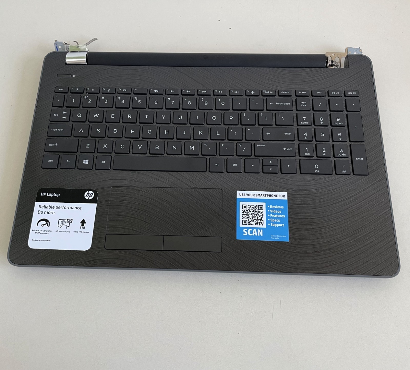 HP Pavilon 3168NGW Reliable 7th Generation AMD Processor 15-BW030NR HD DVD RAM