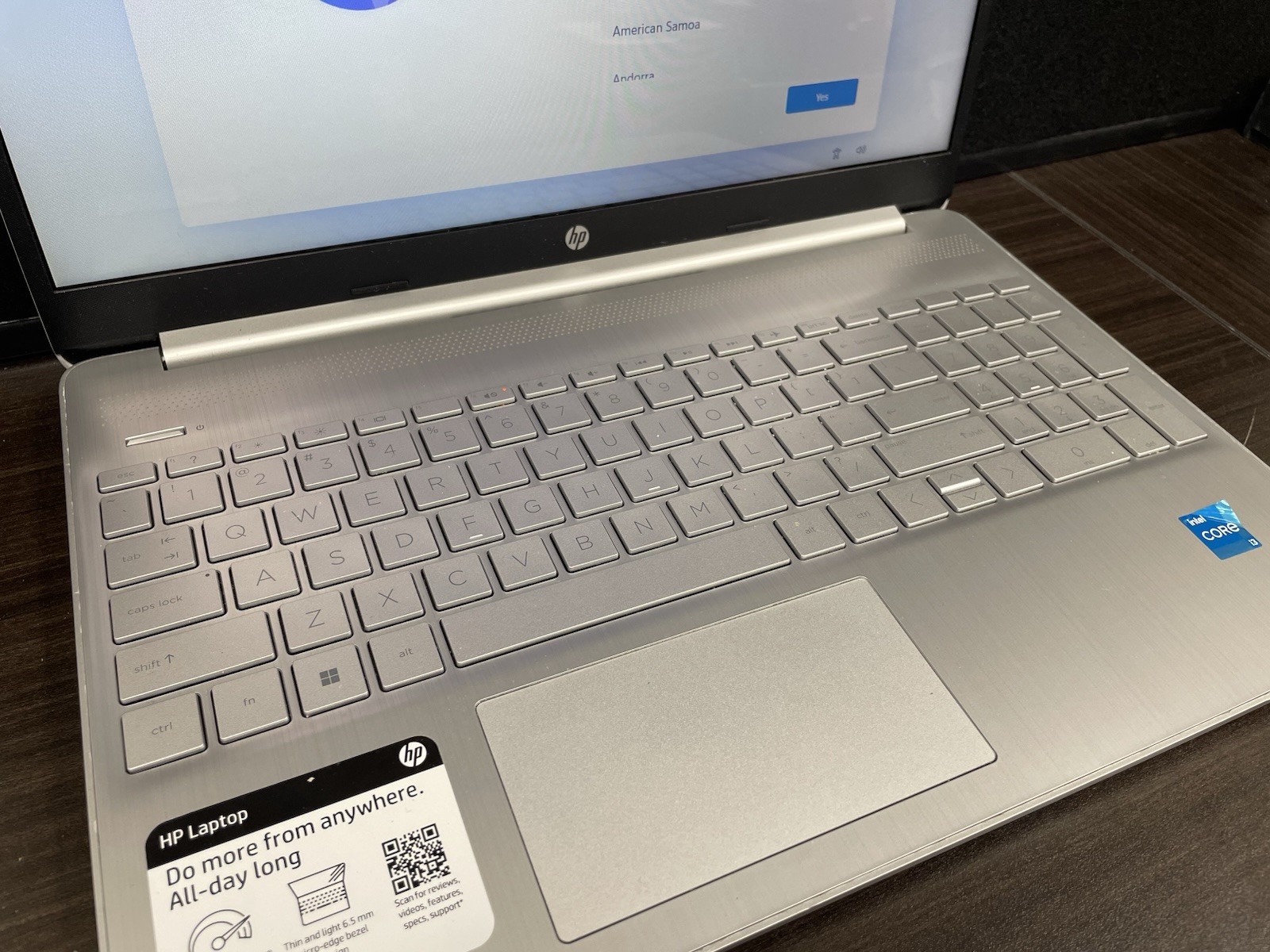 HP 15-dy5033dx Laptop i3-1215U 32GB RAM 256GB SSD