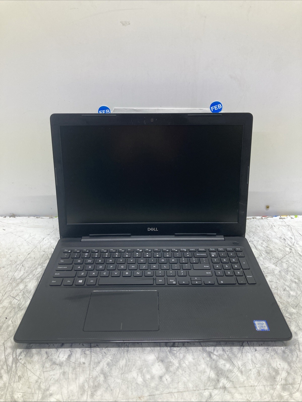 Dell Inspiron 3583 Intel Core i3-8145U no RAM No HDD Boot to BIOS