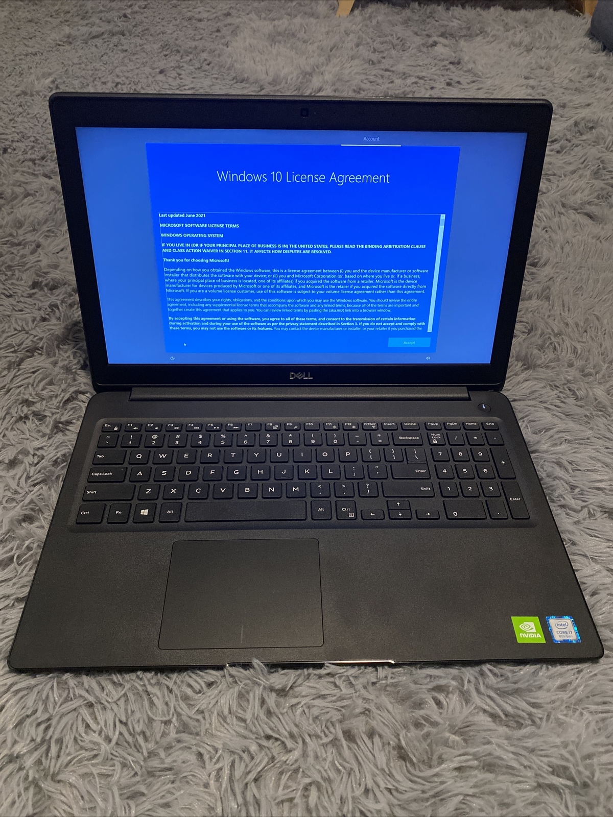 Dell Latitude 3500 i7-8565U @ 1.80GHz 16GB DDR4 256GB SSD GeForce MX130 – MF2540