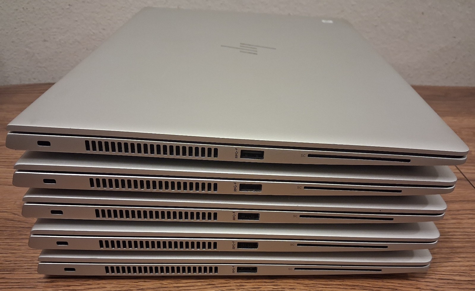 Lot of 5 HP Elitebook 850 g6 Laptop 15.6 i7-8565U 16GB DDR4 + Chargers No SSD/OS