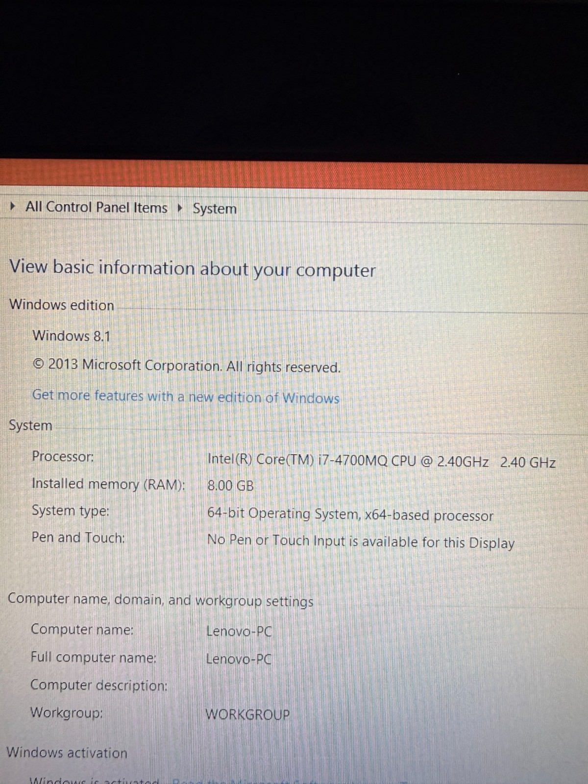 Lenovo Ideapad Y500 gaming laptop dual GPU GeForce GT 750m sli, i7 CPU, 1TB HDD