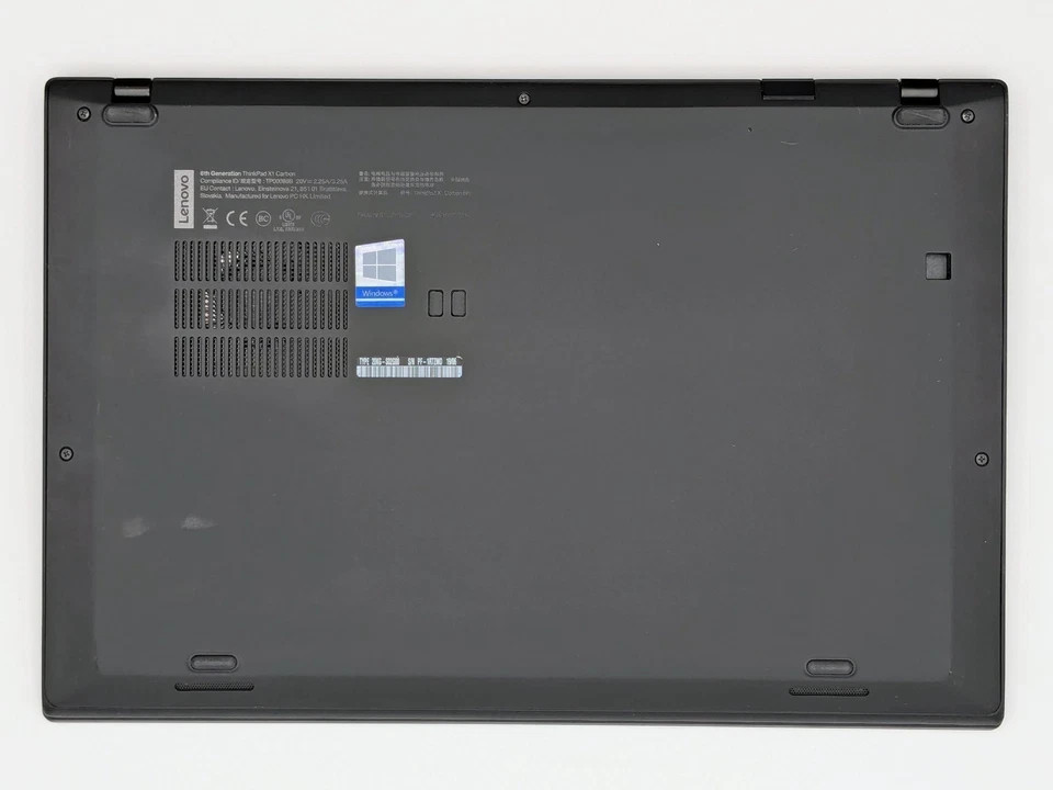 Lenovo ThinkPad X1 Carbon Gen 6 14″ FHD i5-8350U 8GB 256GB SSD Win11 Pro