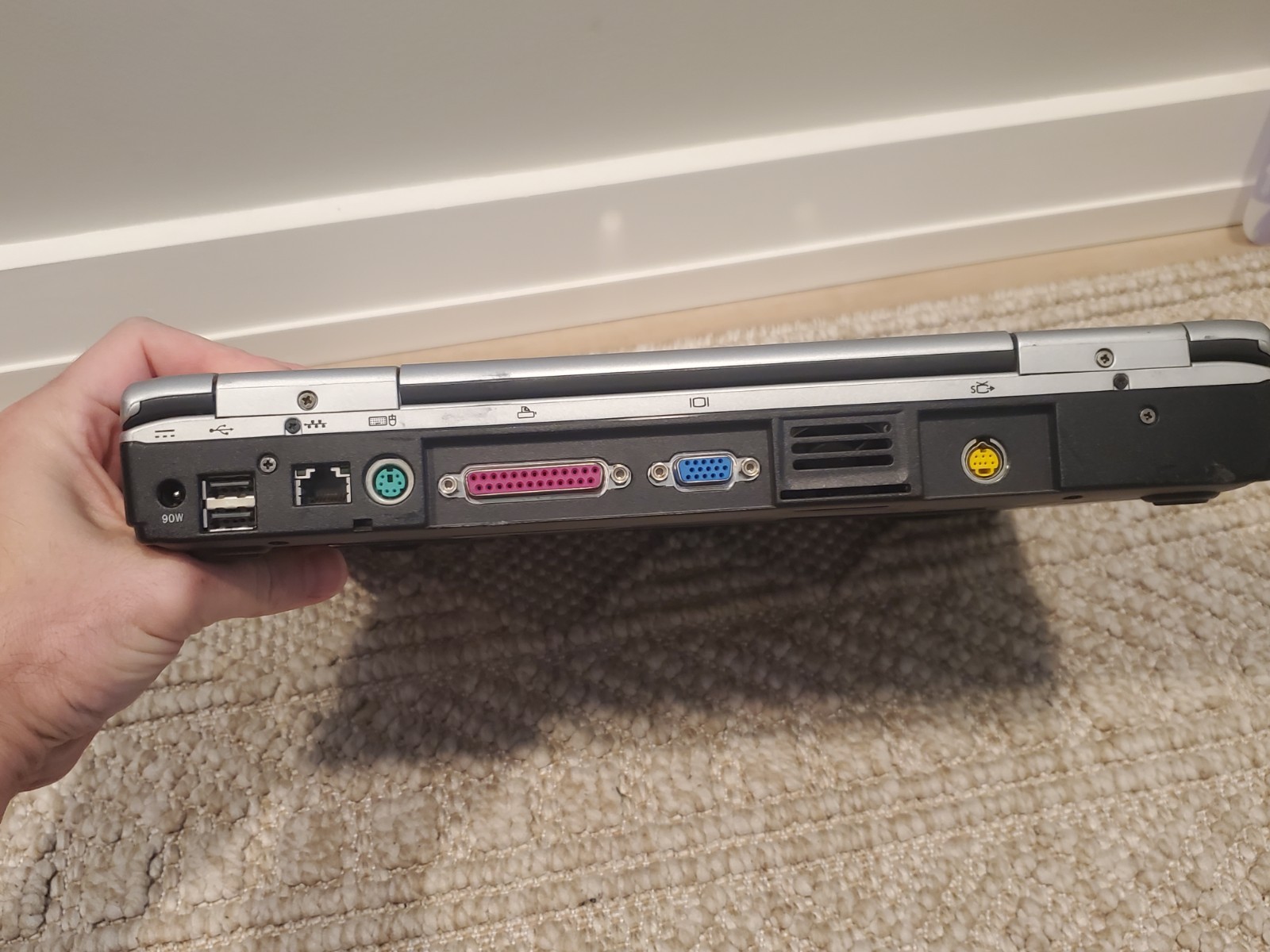 Vintage Compaq Presario 2500 Laptop – Tested, Works *Bad Battery, No Charger