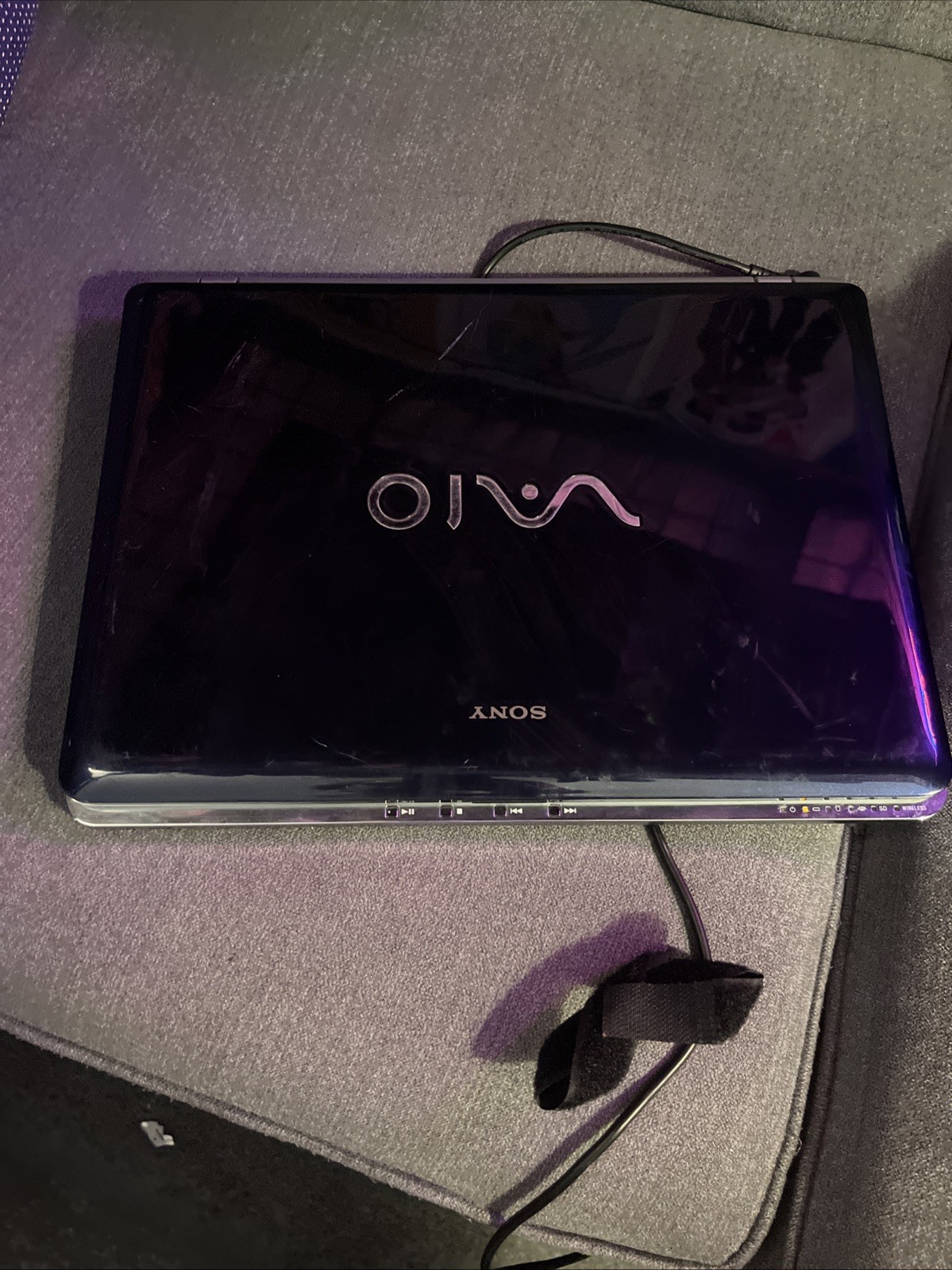 Vintage Sony Vaio PCG-5L2L Windows 10 Core 2 Duo, 4GB RAM, Tested Works