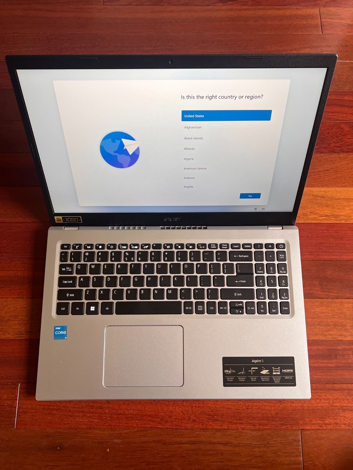 Acer Aspire 5 A515-56 15.6″ FHD Intel Core i3-1115G4 16GB RAM 512GB SSD Win11H