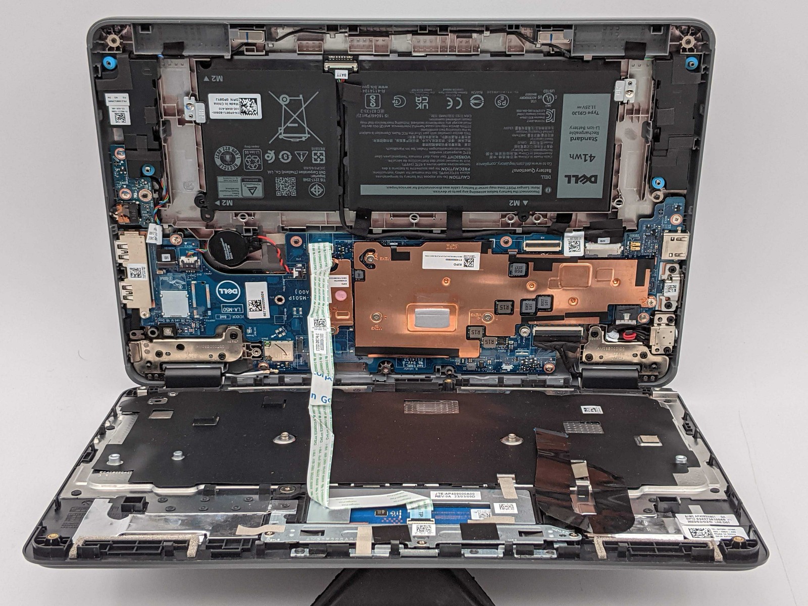 DELL LATITUDE 3140 11″ PROCESSOR N100 4GB Motherboard Palmrest *READ*