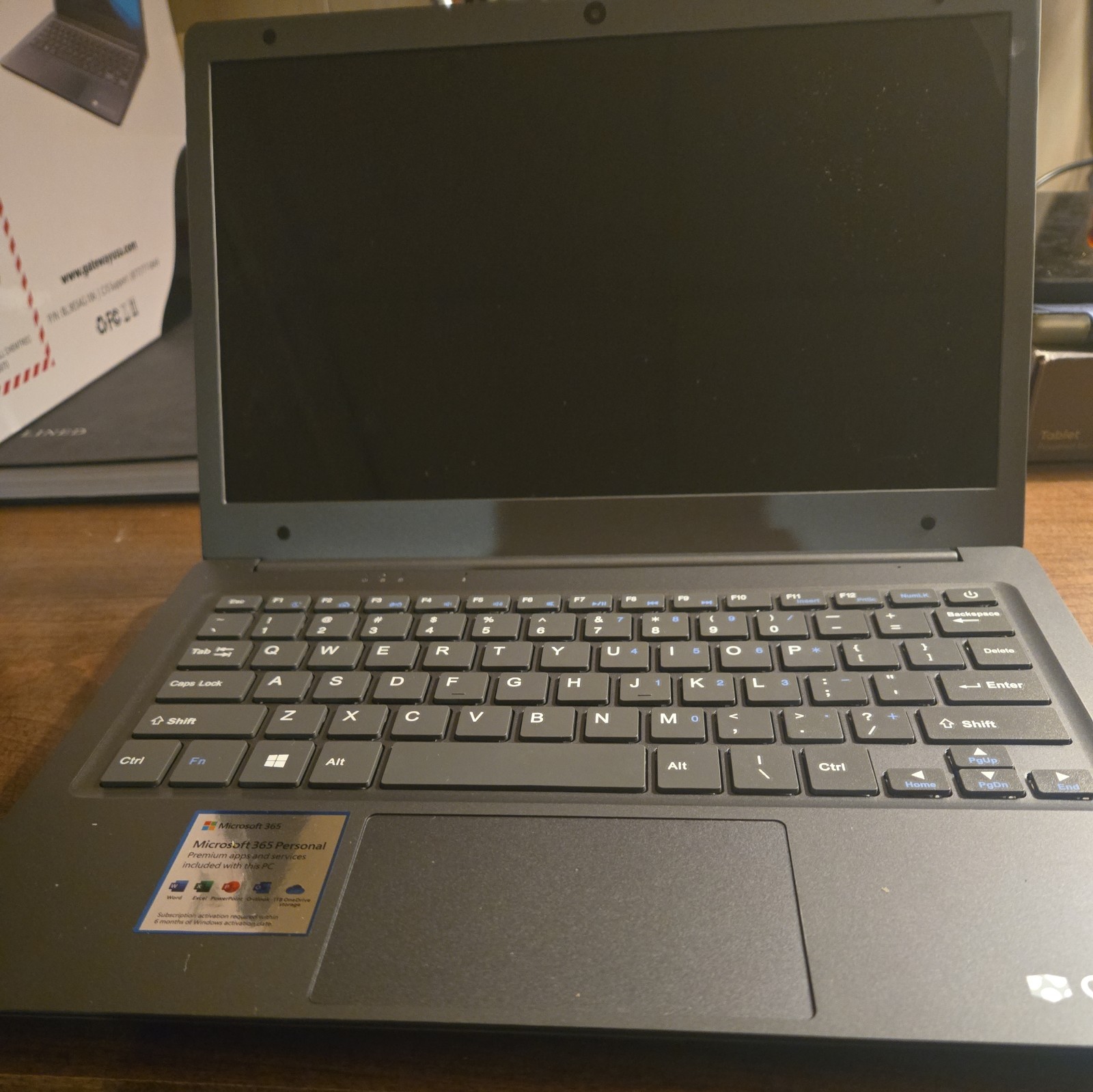 Gateway 11.6″ Ultra Slim Notebook HD Intel Dual Core 64GB eMMC 4GB RAM