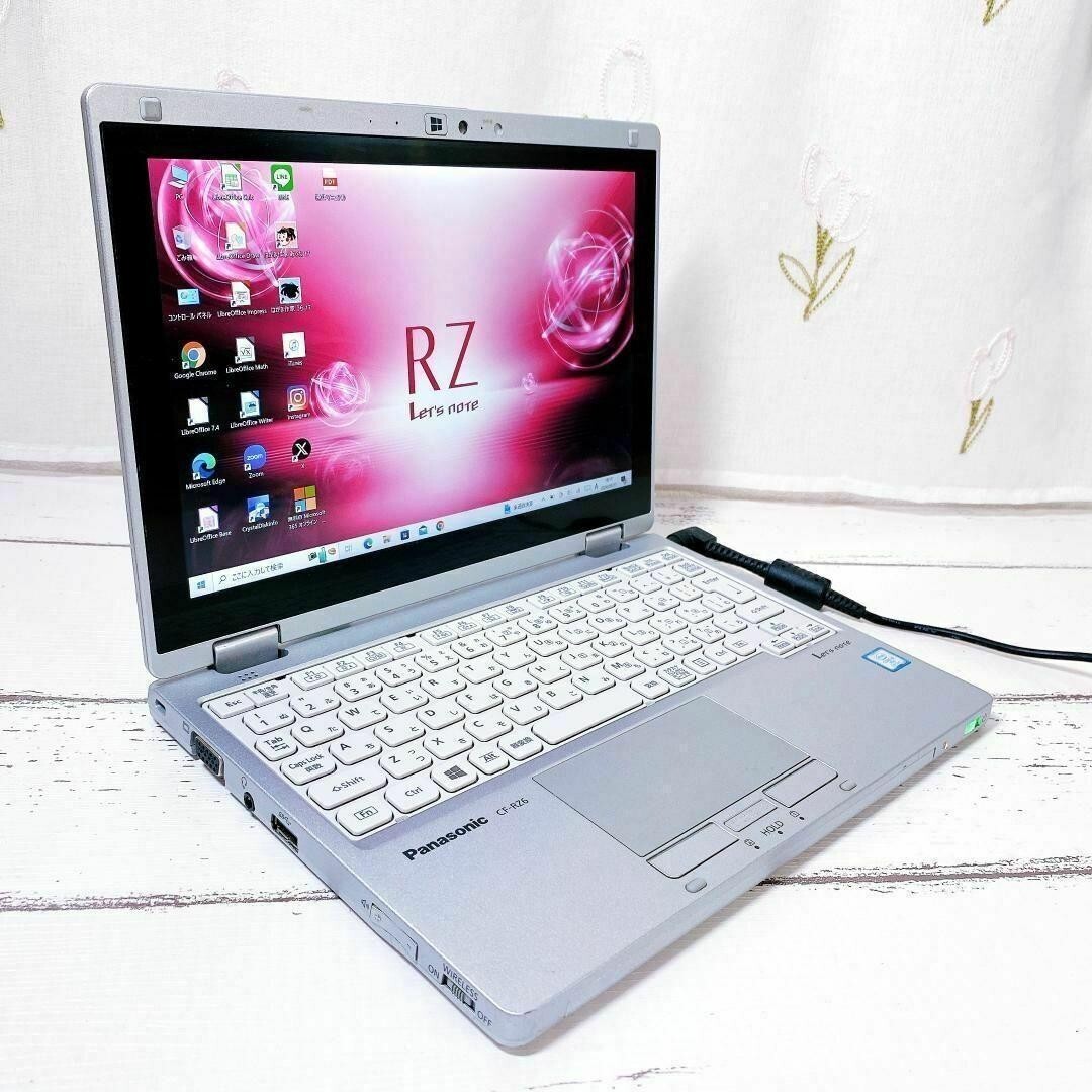 Panasonic CF-RZ6 Let’s note Core i5 8GB 256GB SSD Win 10 Pro with AC Adapter_545