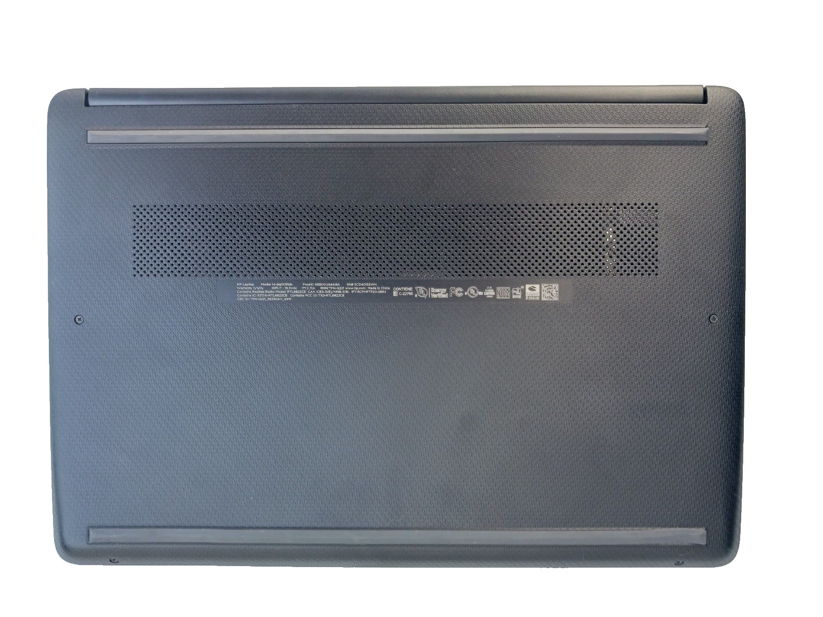 HP 14″ DQoo51DX LED Black Intel Celeron N4120 4GB RAM 64GB EMMC