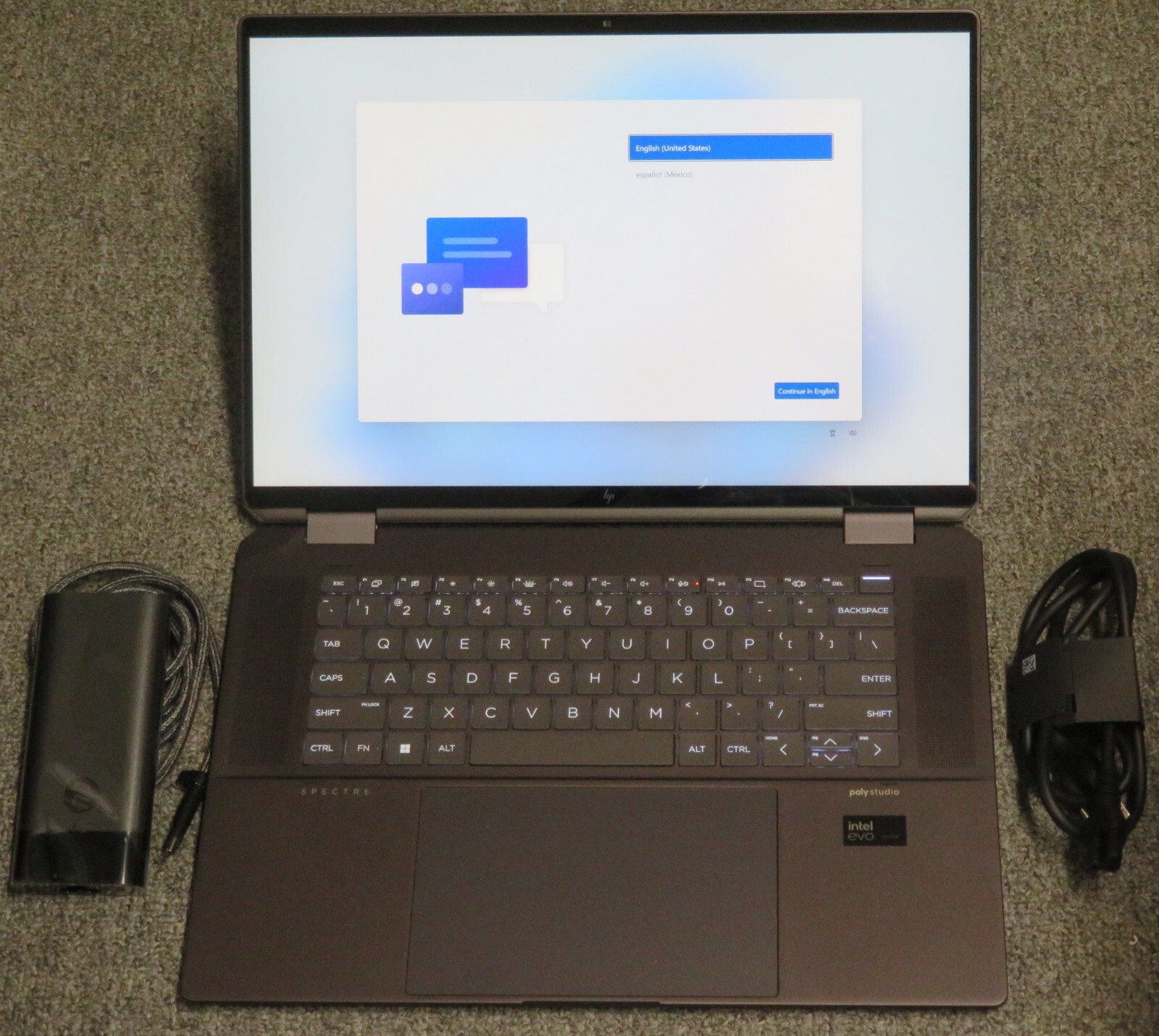 HP Spectre x360 16-a0013dx 2-in-1 16″ Touch Intel Ultra 7 155U 16GB RAM 1TB SSD