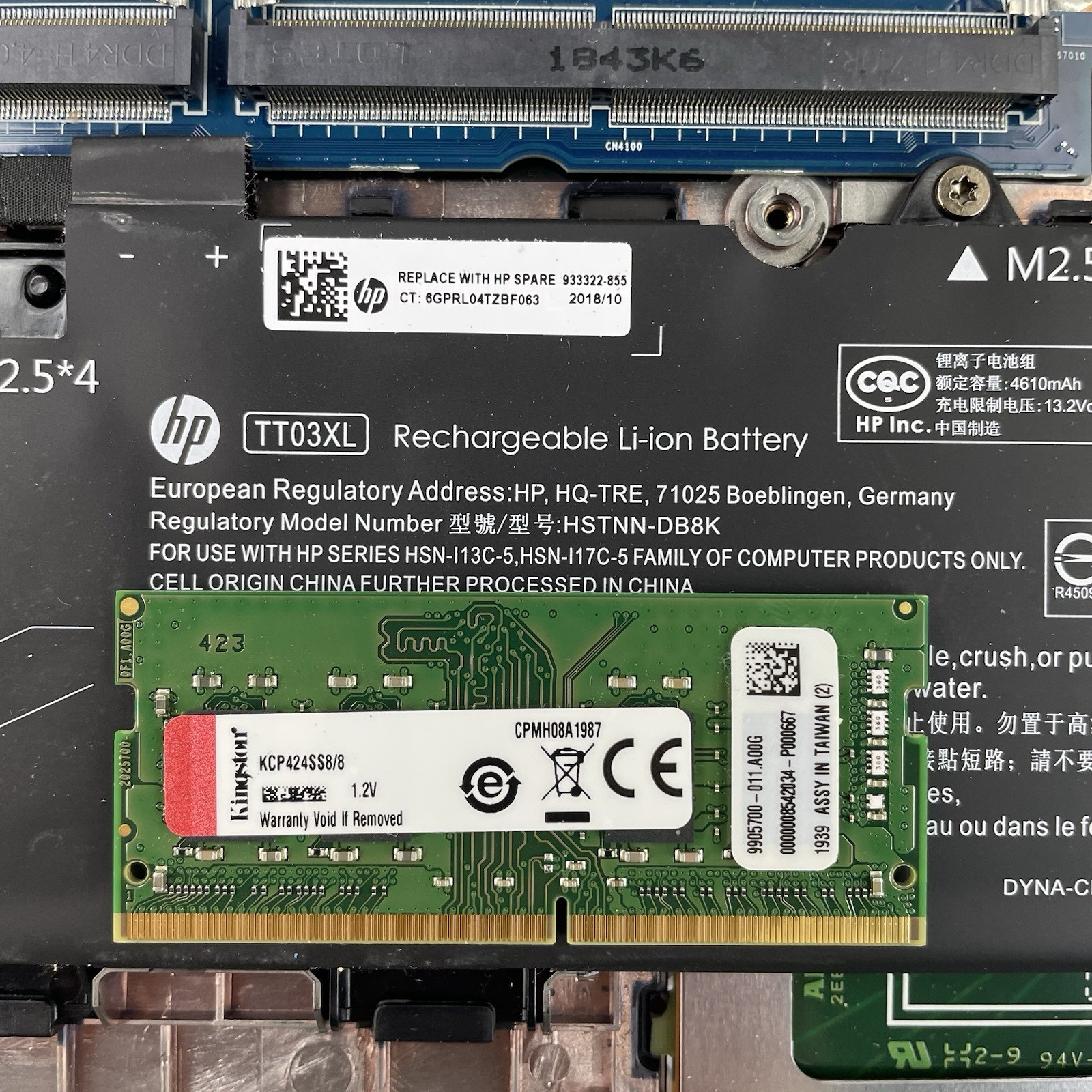 HP EliteBook 850 G5 15.6″ i5-7200U 2.50 GHz 8 GB RAM No SSD/OS/AC – READ