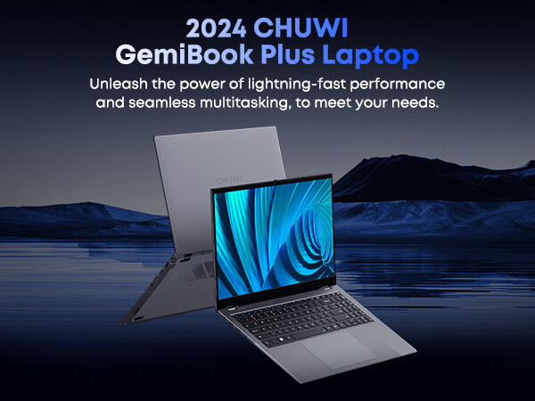 CHUWI GemiBook Plus Laptop Intel N100 3.4GHz 16GB RAM 512GB SSD 15.6″ WIN11