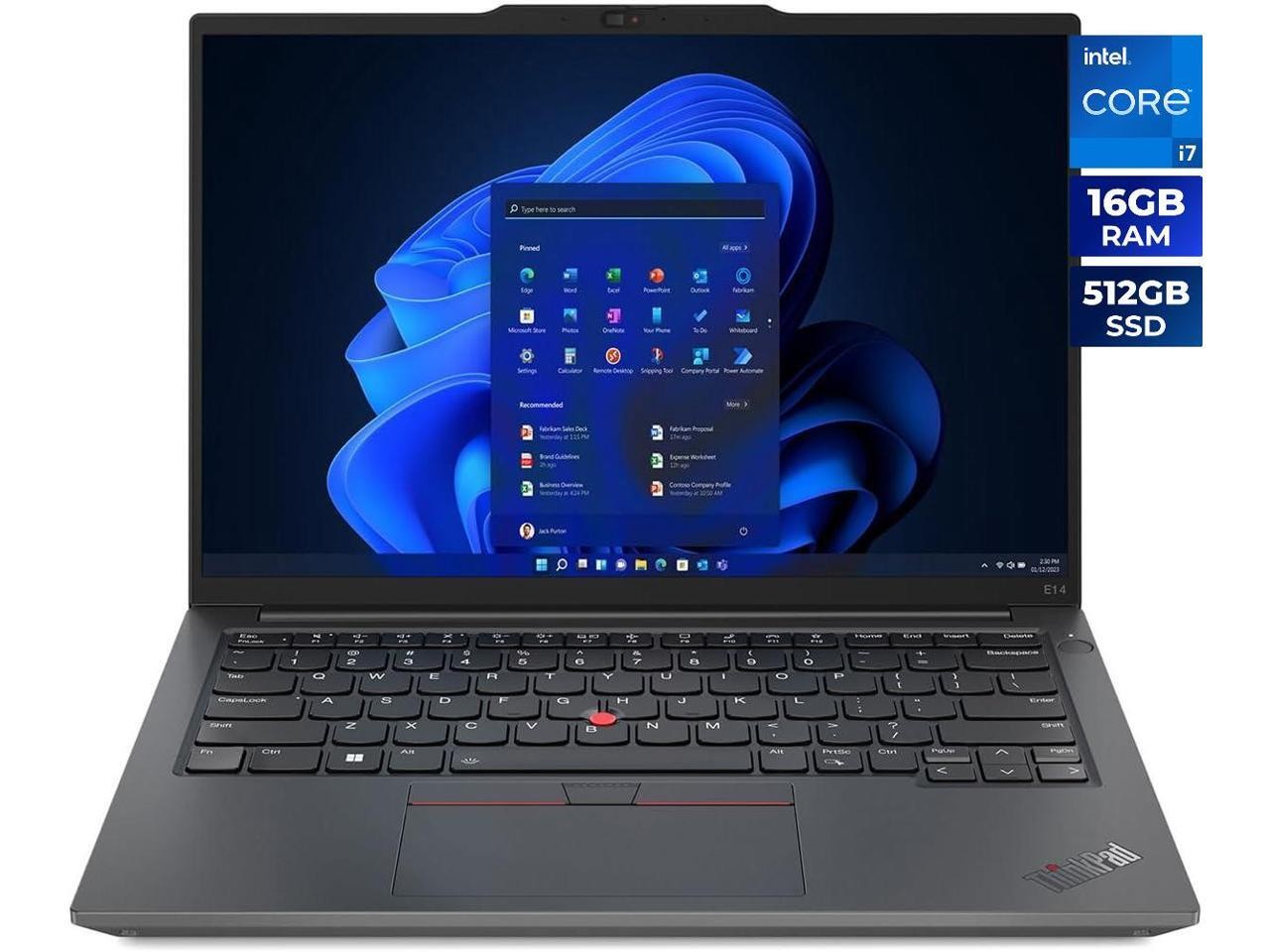 Lenovo ThinkPad 14.0″ Touch Screen Intel Core i7-1355U 16GB Memory 512GB Storage