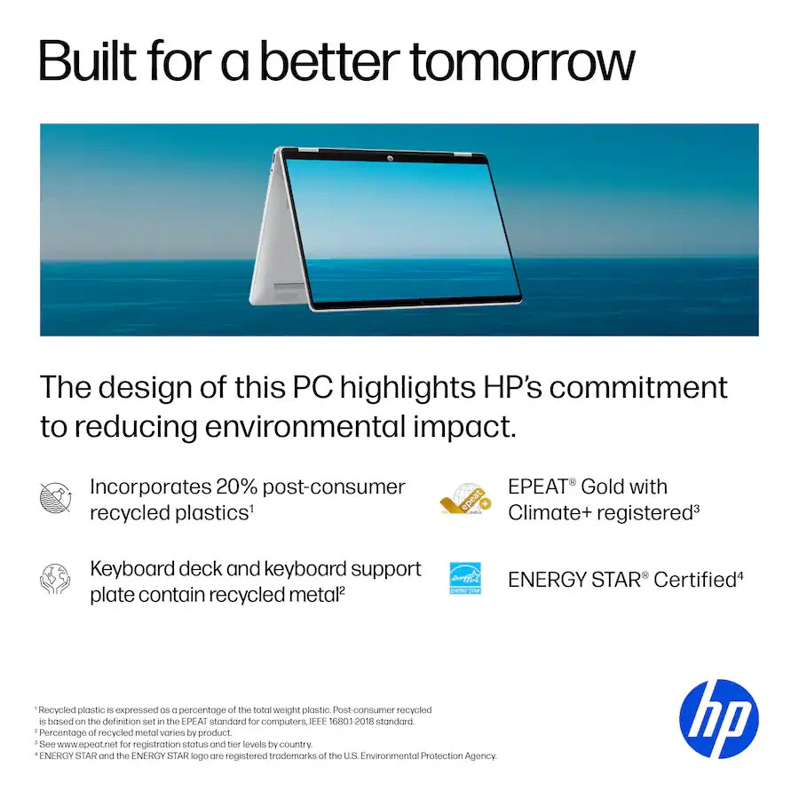 HP OmniBook 5 Flip TOUCHSCREEN 14-FP0013DX 14″2K INTEL CORE 5 120U 8GB 512GB SSD
