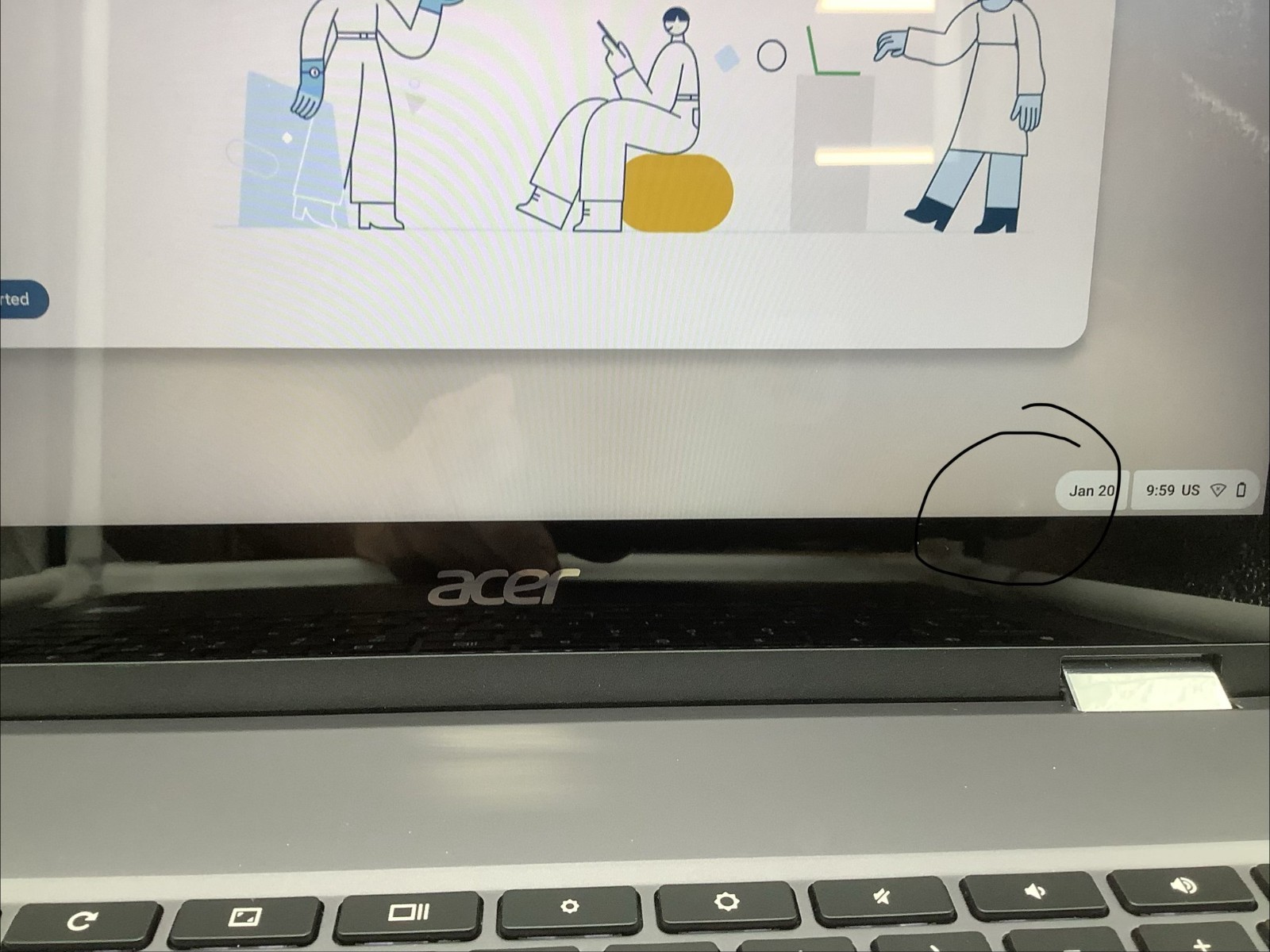 Acer Chromebook CP713-1WN-59KY Core i5-8250U@1.6GHz 16GB RAM 128GB eMMC C Grade