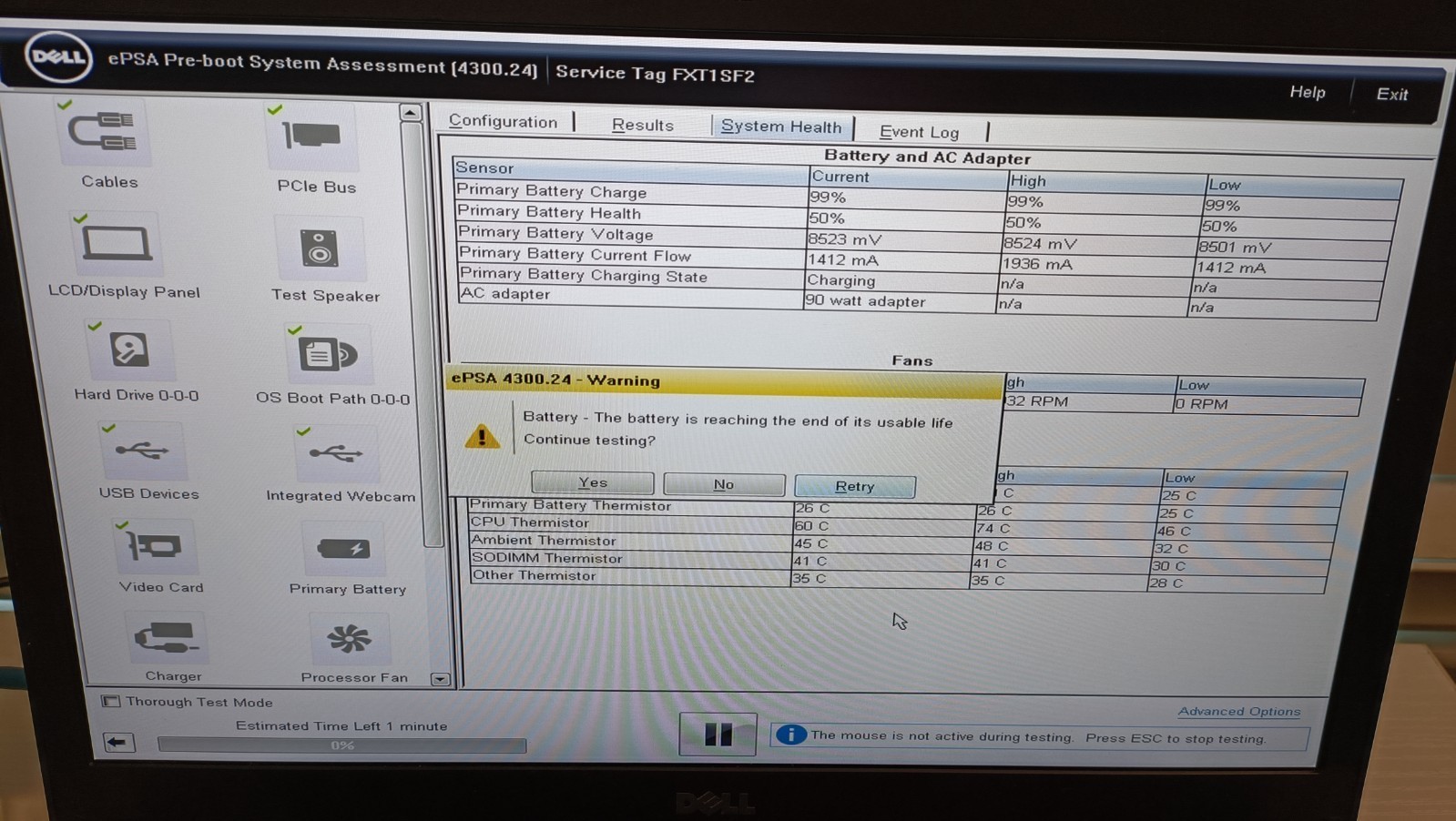Dell Latitude E5470 i5-6440Q 8GB RAM Win 11 Pro No HDD, Wifi, or A/C *READ* Tstd
