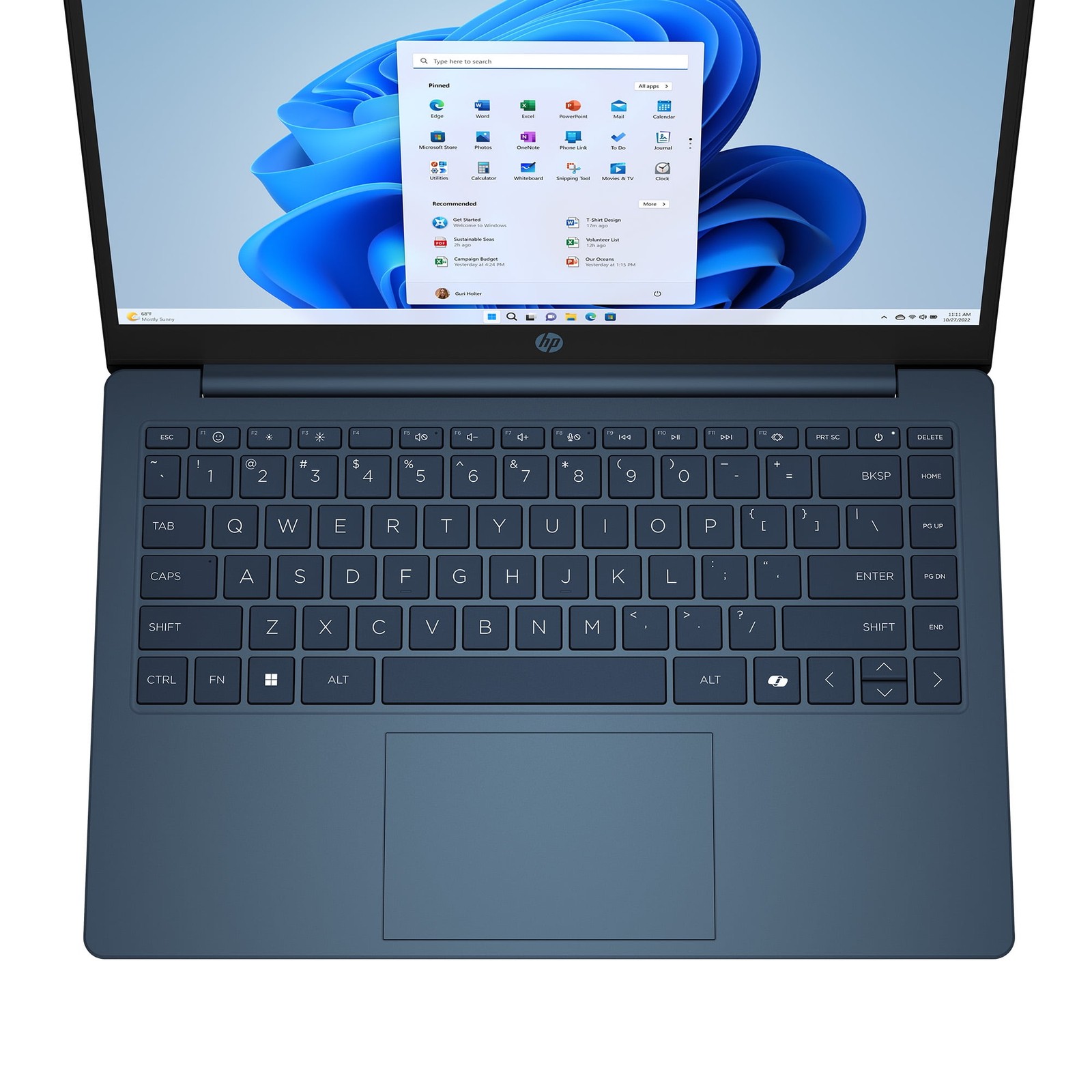 HP 14-ep2012wm 14″ HD N4020 2.6GHz Intel Graphics 4GB RAM 128GB SSD Win 11 Home