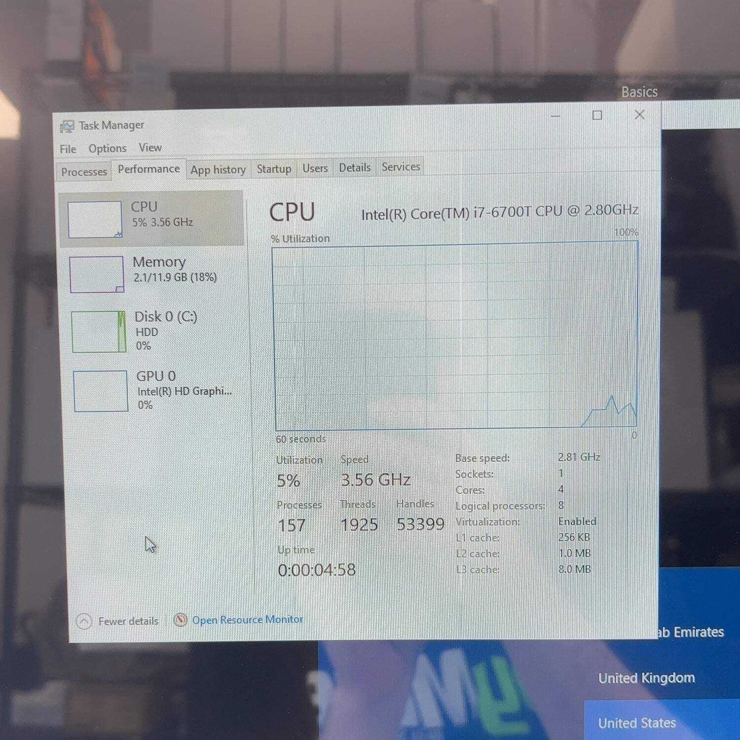 Dell Inspiron 24 5459 Core i7-6700T 2.80GHz 12GB RAM 1TB HDD