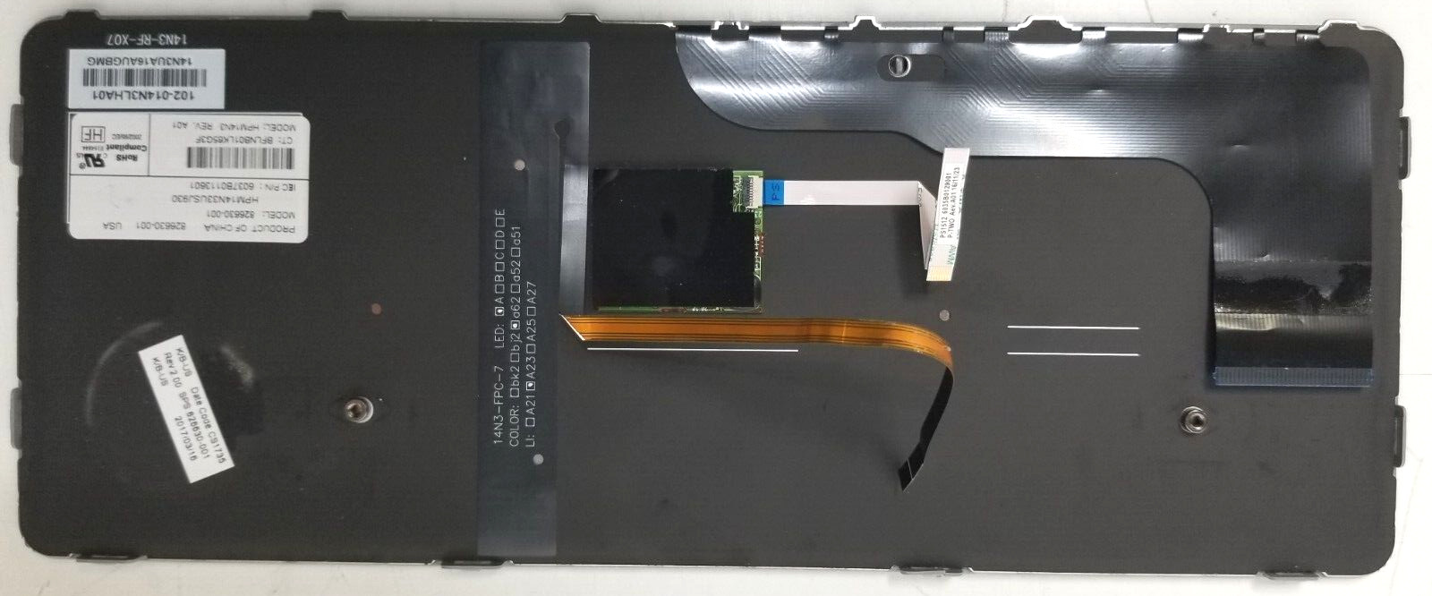 Used Fully Functional Keyboard for HP Elitebook 820 G4 Laptop #2