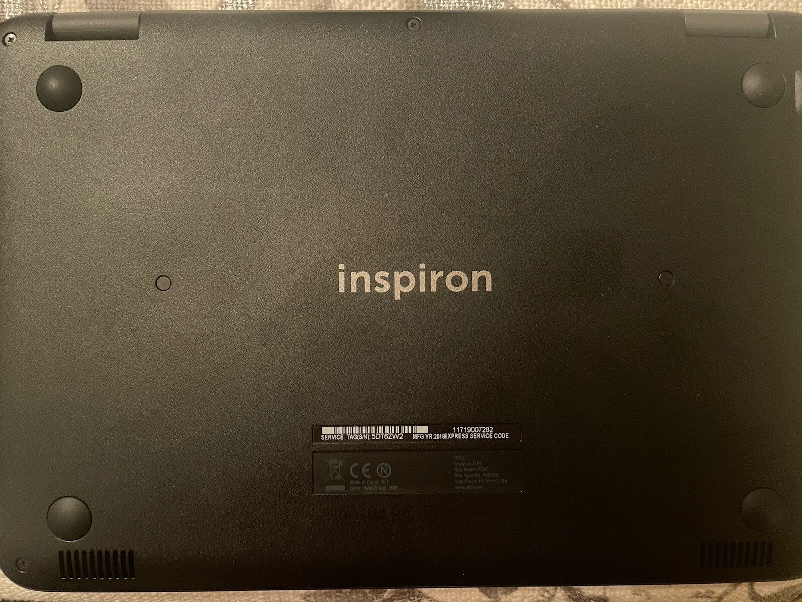 Dell Inspiron 3181 Chromebook 11.6″ Intel Celeron N4000 4GB RAM 32GB eMMC