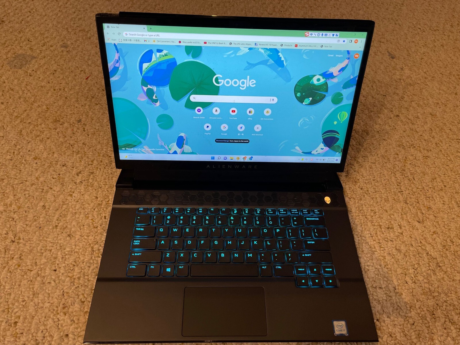 15.6″ Alienware Laptop M15 R2 RTX2080