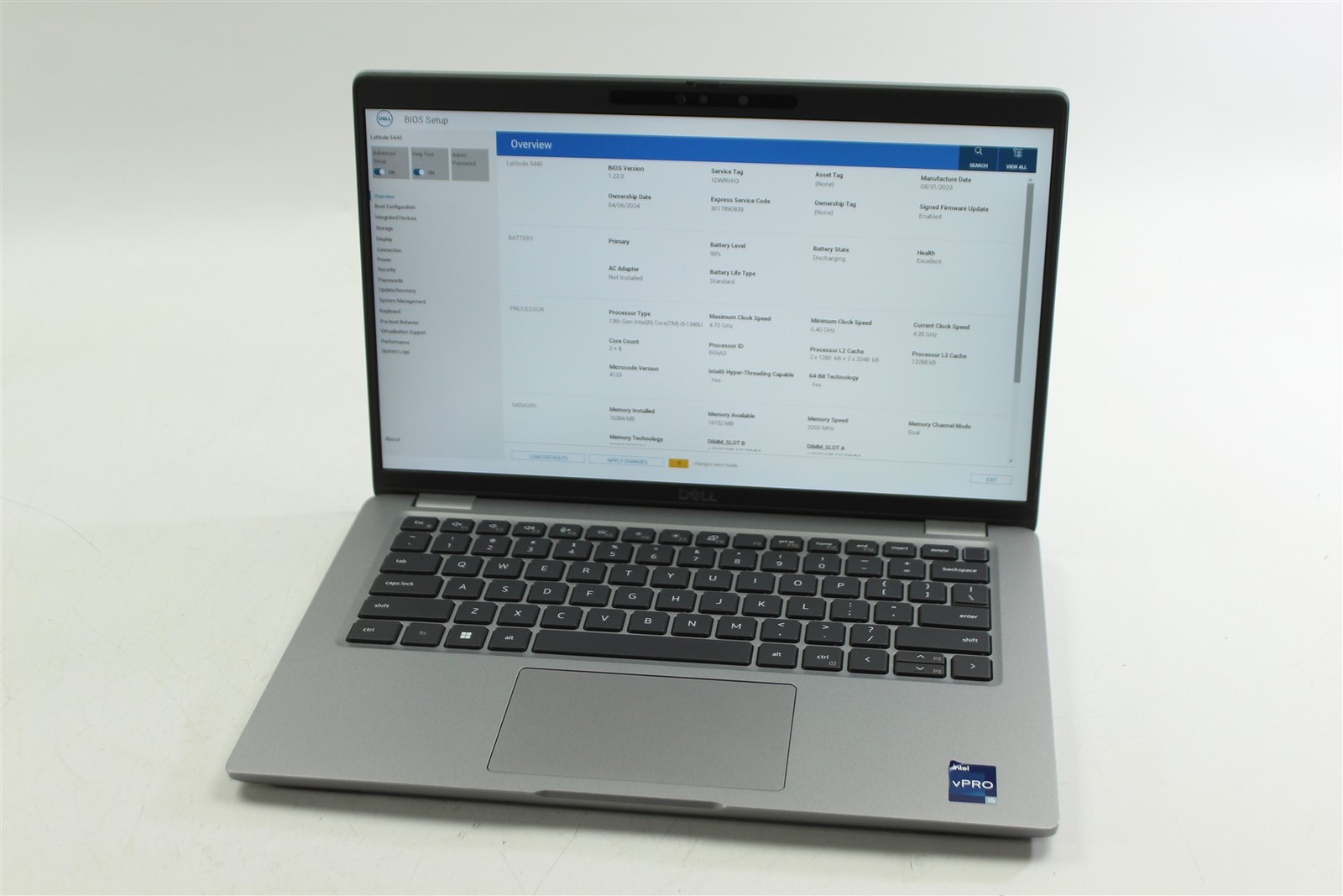 Dell Latitude 5440 14″ FHD Touch i5-1345U 1.6GHz 256GB SSD 16GB RAM W11P