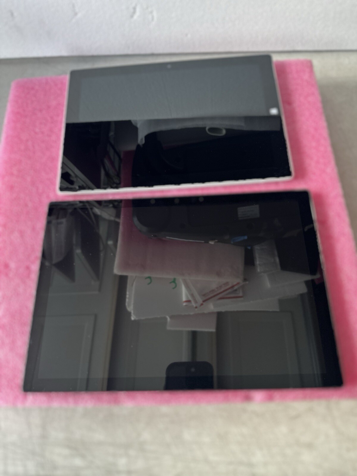 Lot Of 2 Microsoft Surface Model #1866 (256GB SSD) And Model #1645 (128GB SSD