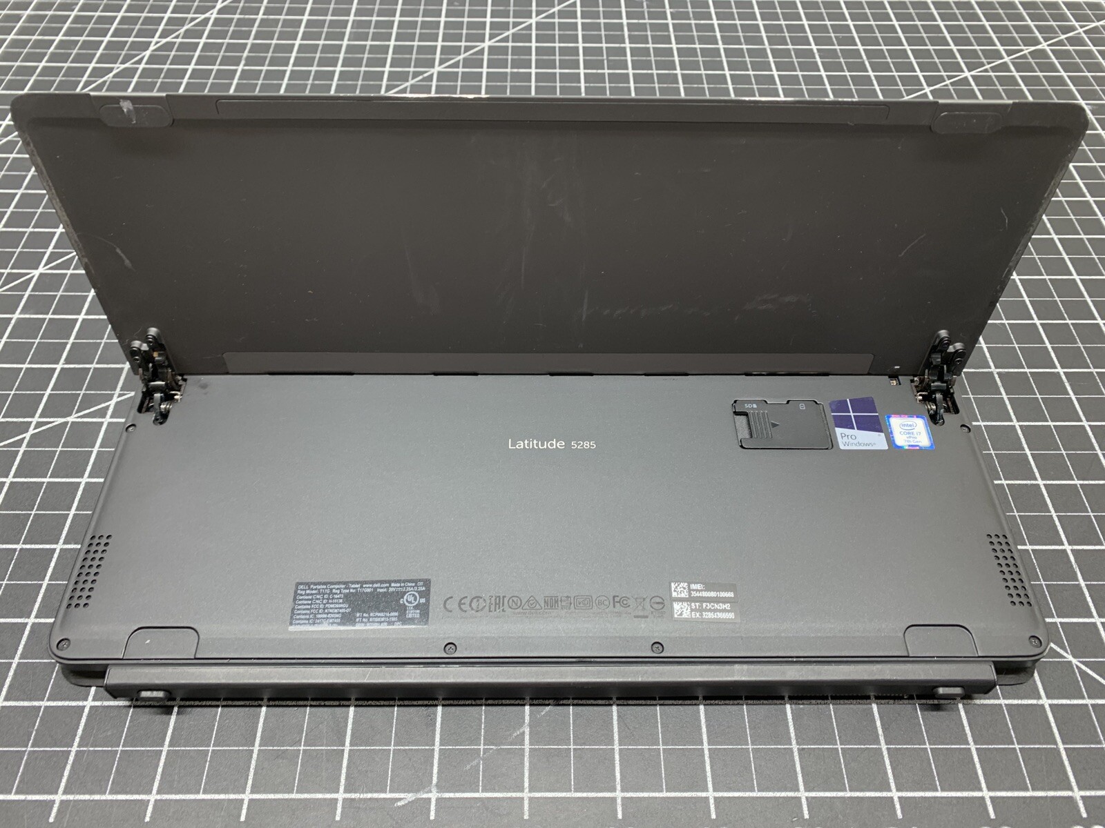 DELL Latitude 5285 2-in-1 Intel i7 7th Gen | 16GB RAM, NO SSD | Broken | #P99