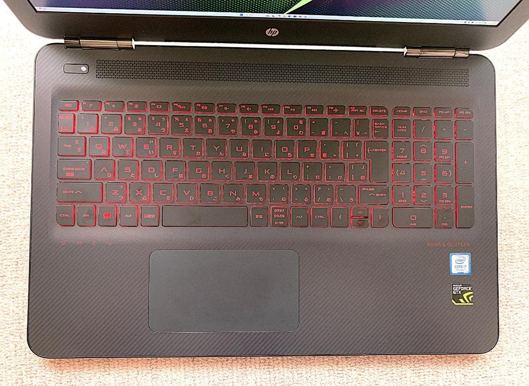 HP OMEN 15-w204TX Gaming Laptop Intel Core i7 NVIDIA GeForce GTX 1050Ti 16GB RAM