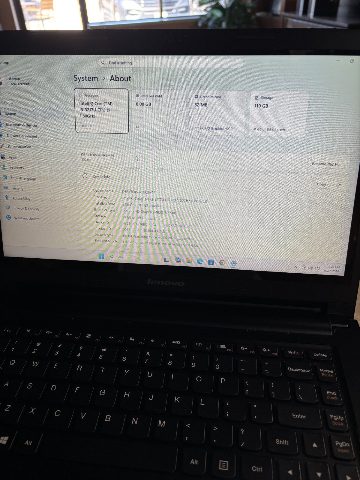 HP Elitebook 850 G1/i7-4600u/12GB/120GB SSD/15″/W10Pro BIOS LOCK