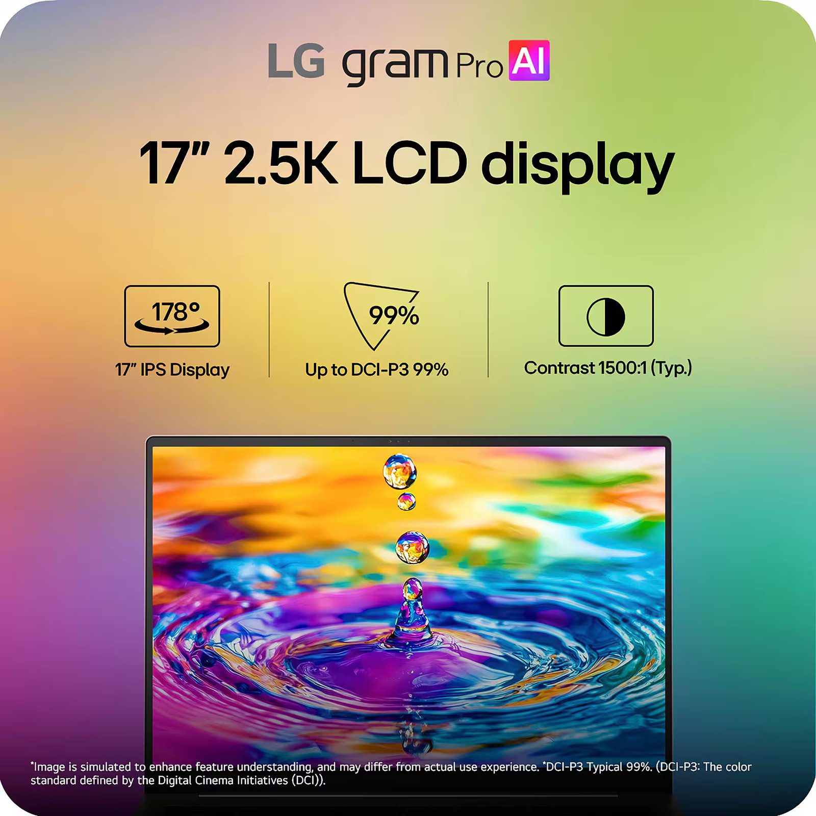 LG – gram Max 17″ 2.5K Touch-Screen Laptop – Intel Core Ultra 7 Processor 355…