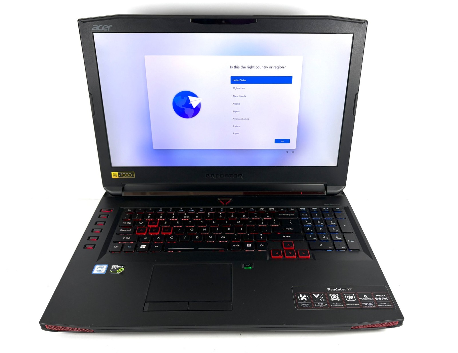 Acer Predator G9-791 17.3″ FHD 2.6GHz i7 16GB RAM GTX 970M 128GB SSD + 512GB SSD