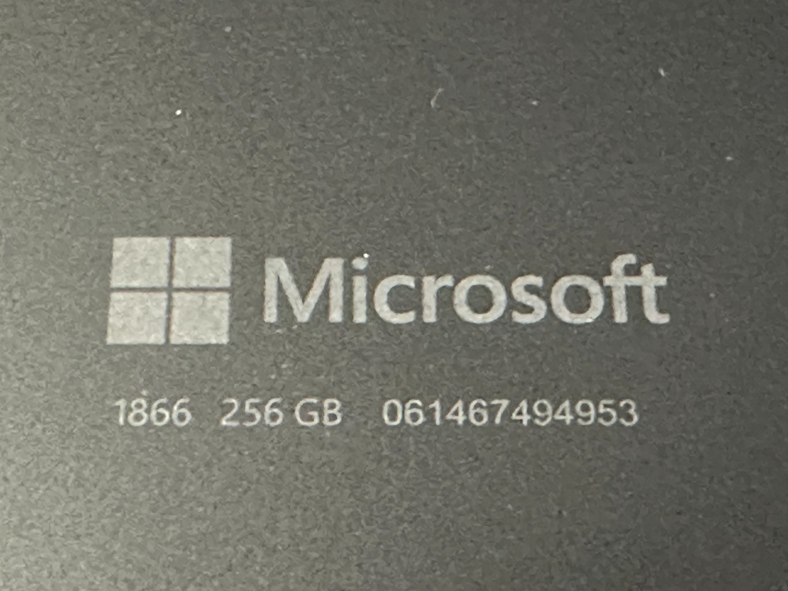 MICROSOFT SURFACE PRO 7 1866 LAPTOP CORE i5-1035g4 @ 1.10Ghz 8GB RAM 128GB SSD
