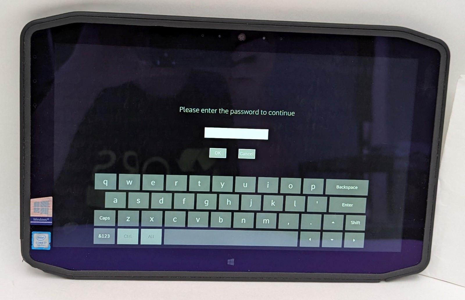 Zebra XPLORE iX125R1 12.5″ Rugged Tablet i7-7500U 8GB 256GB NVMe Win10 #3 *READ*