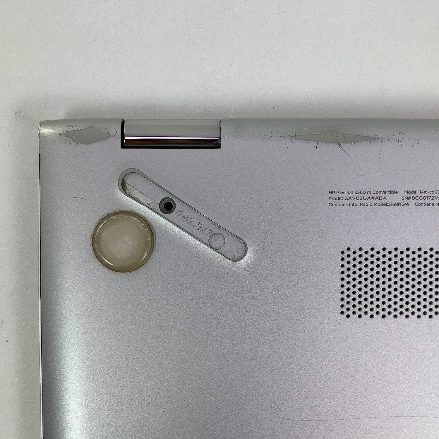 Broken HP Pavilion x360 14M-CD0003DX i5-8250U 1.8GHz 16GB RAM 512GB SSD Bad Batt