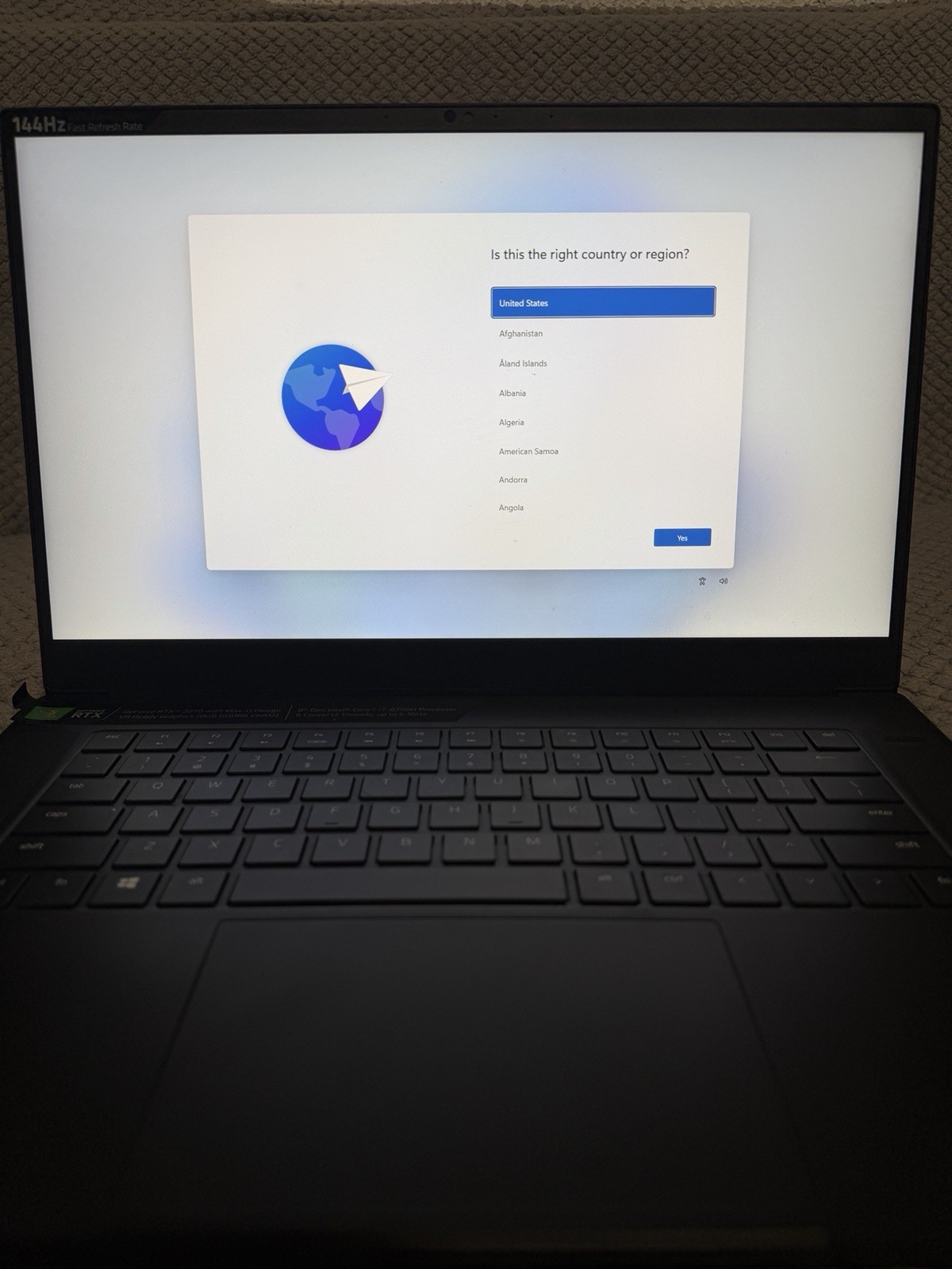 Razer Blade 15 Advanced 2020 Intel Core I7-10875H RTX 2070 16GB RAM 512GB SSD