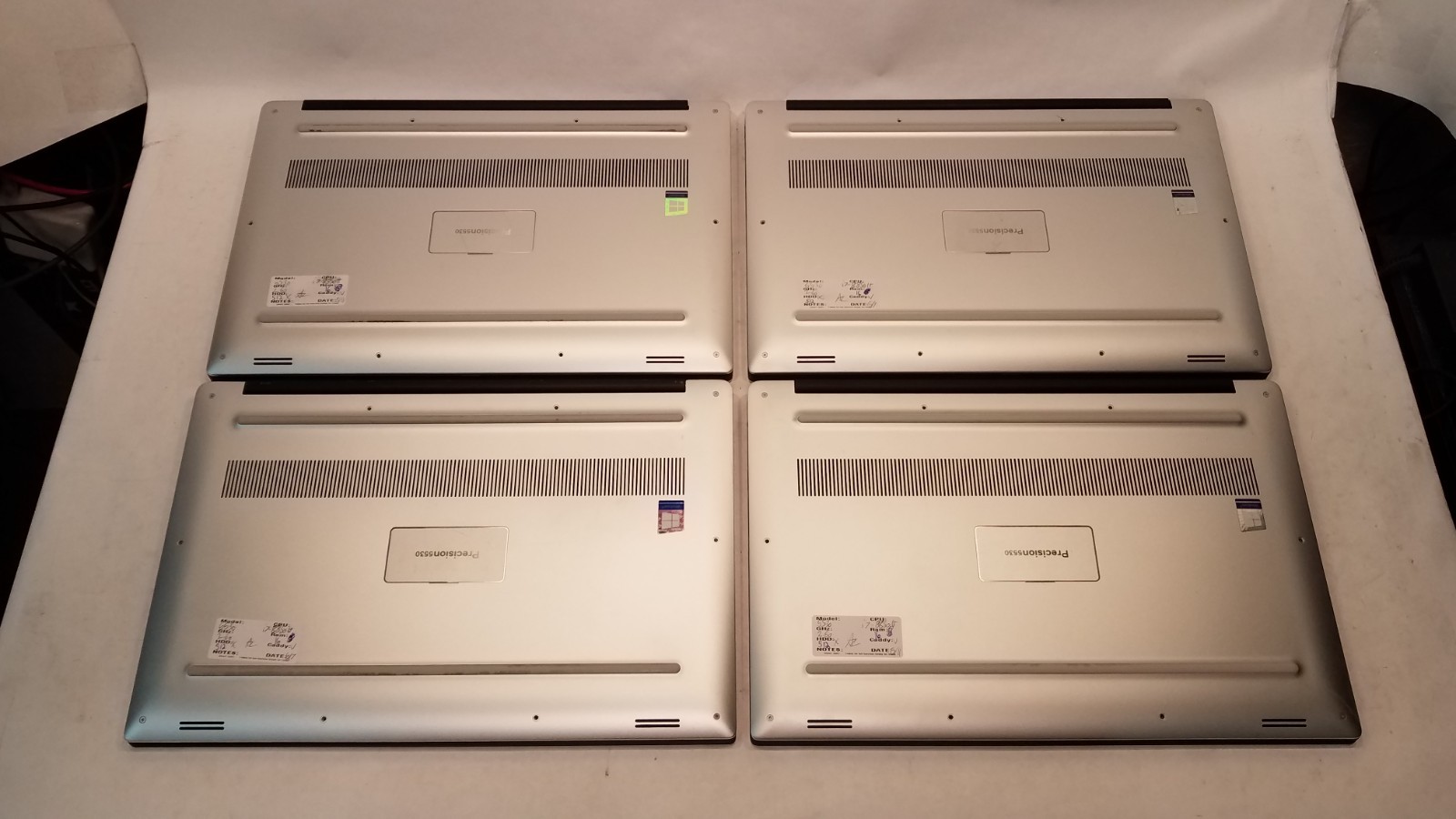 Dell Precision 5530, 15.6″, i7-8850H@2.6GHz, 16GB, 512GB SSD, P1000, Lot of 4